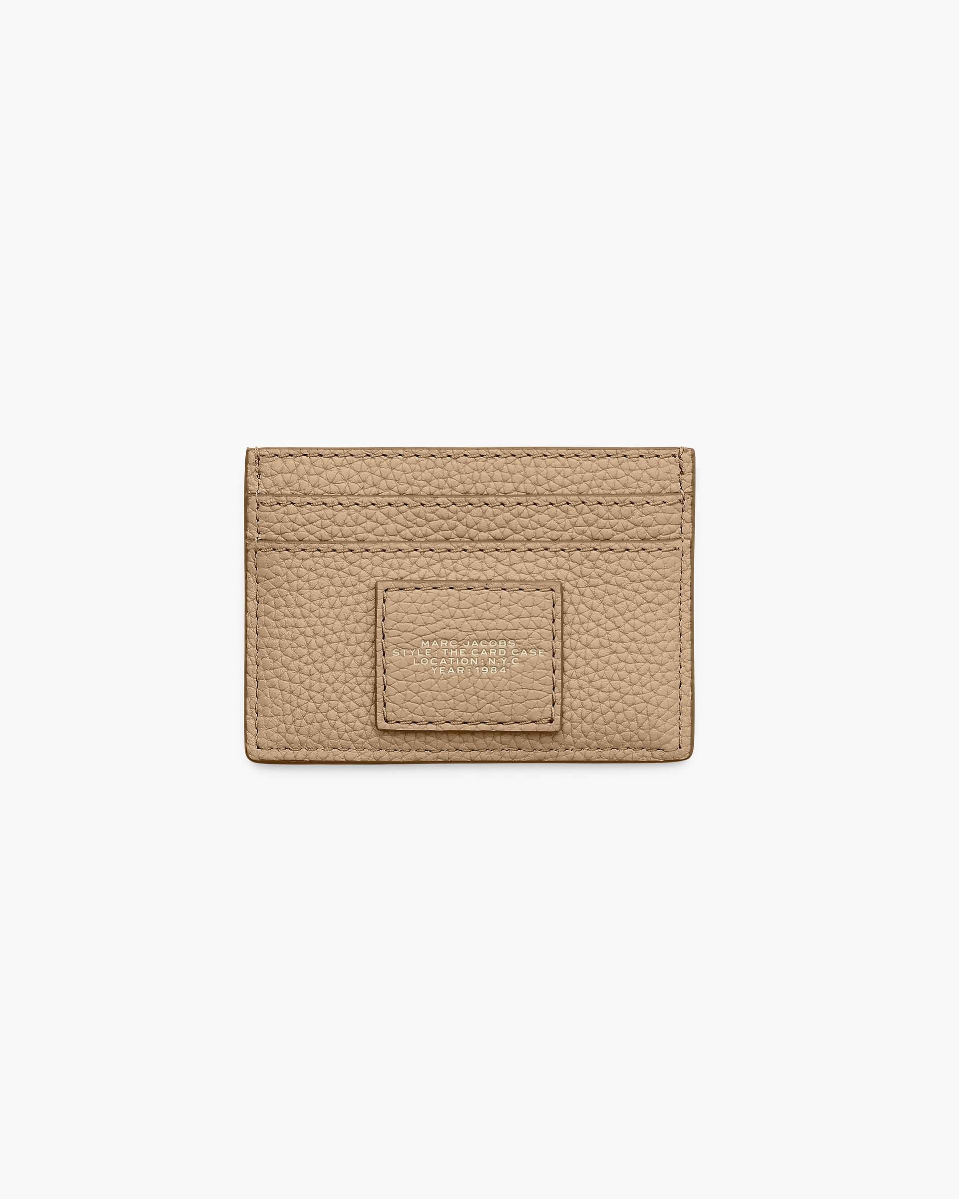 The Leather Card Case - Camel