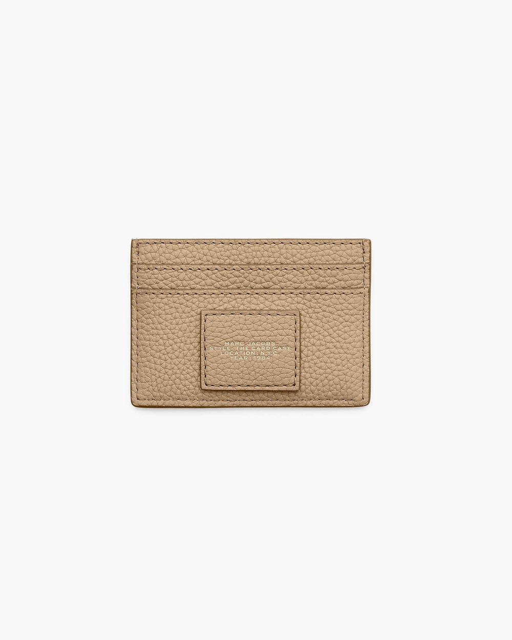 The Leather Card Case - Camel
