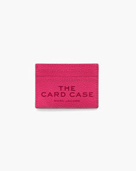 The Leather Card Case - Raspberry Pink