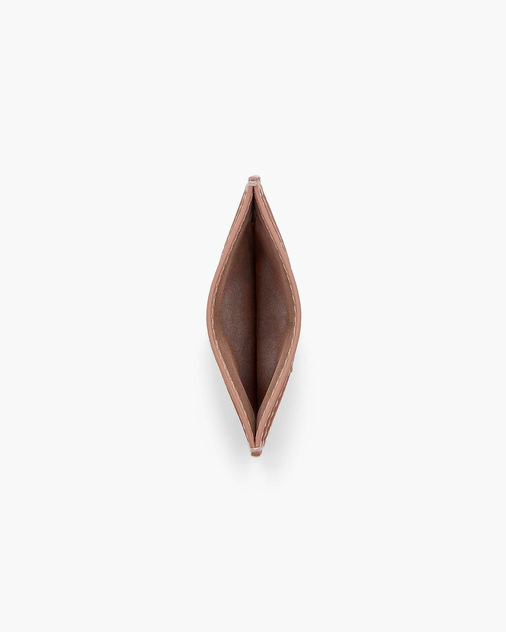 The Leather Card Case - Rose