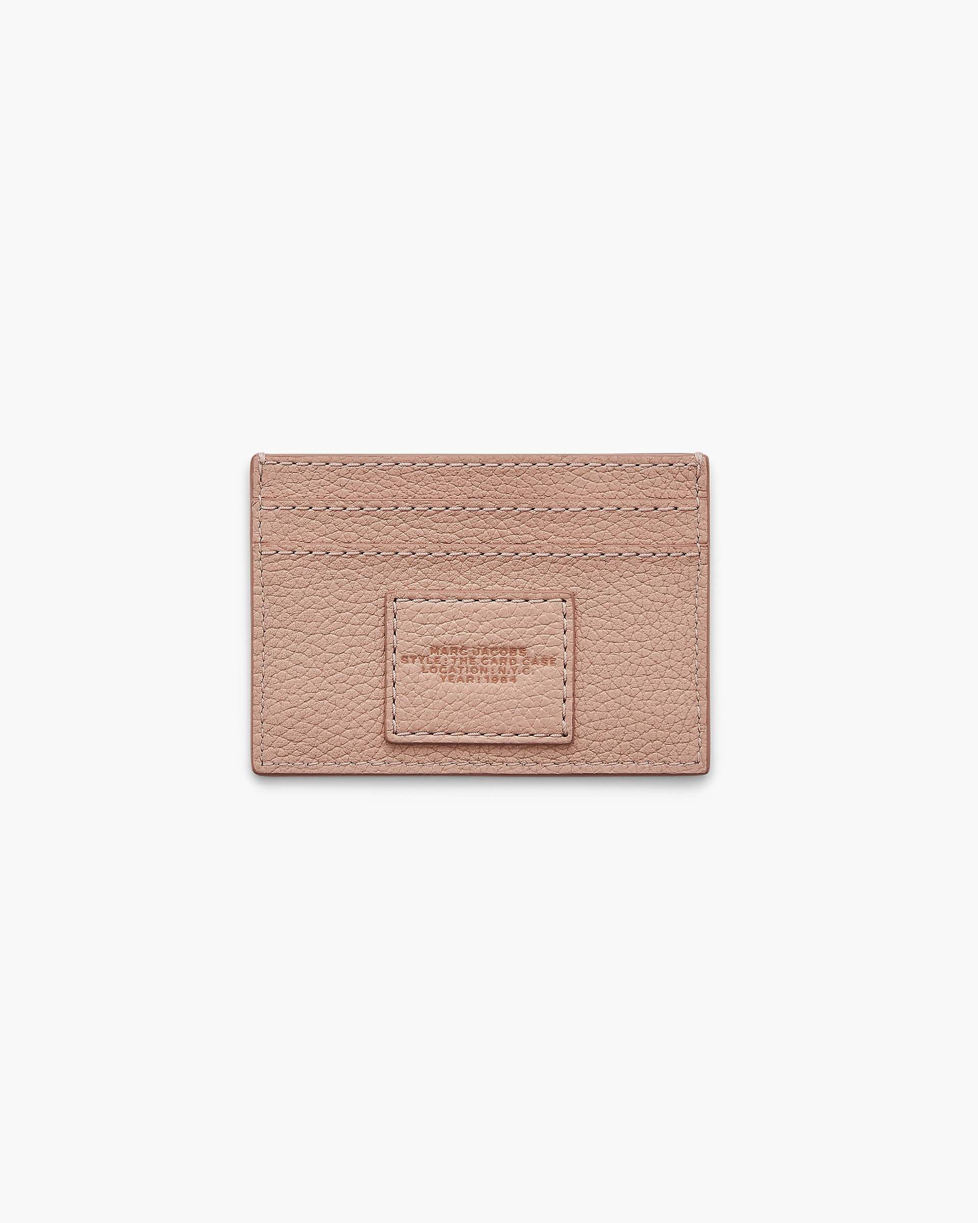 The Leather Card Case - Rose