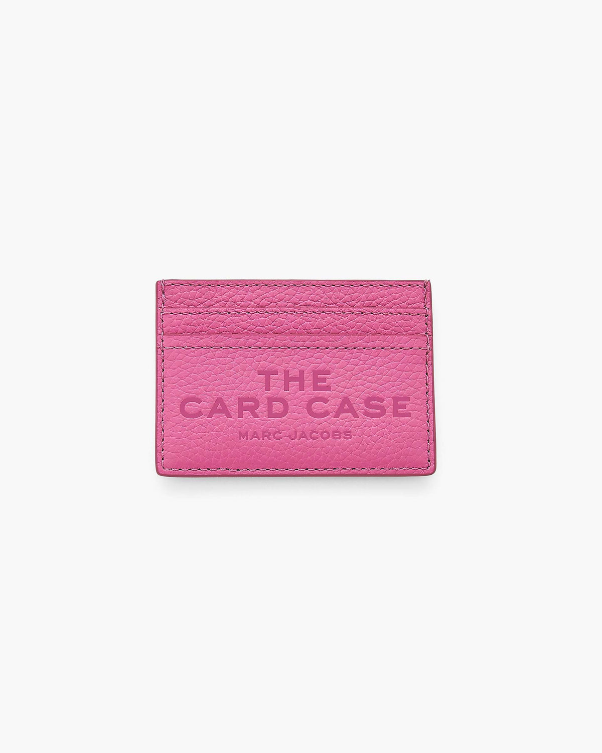 The Leather Card Case - Bow Pink