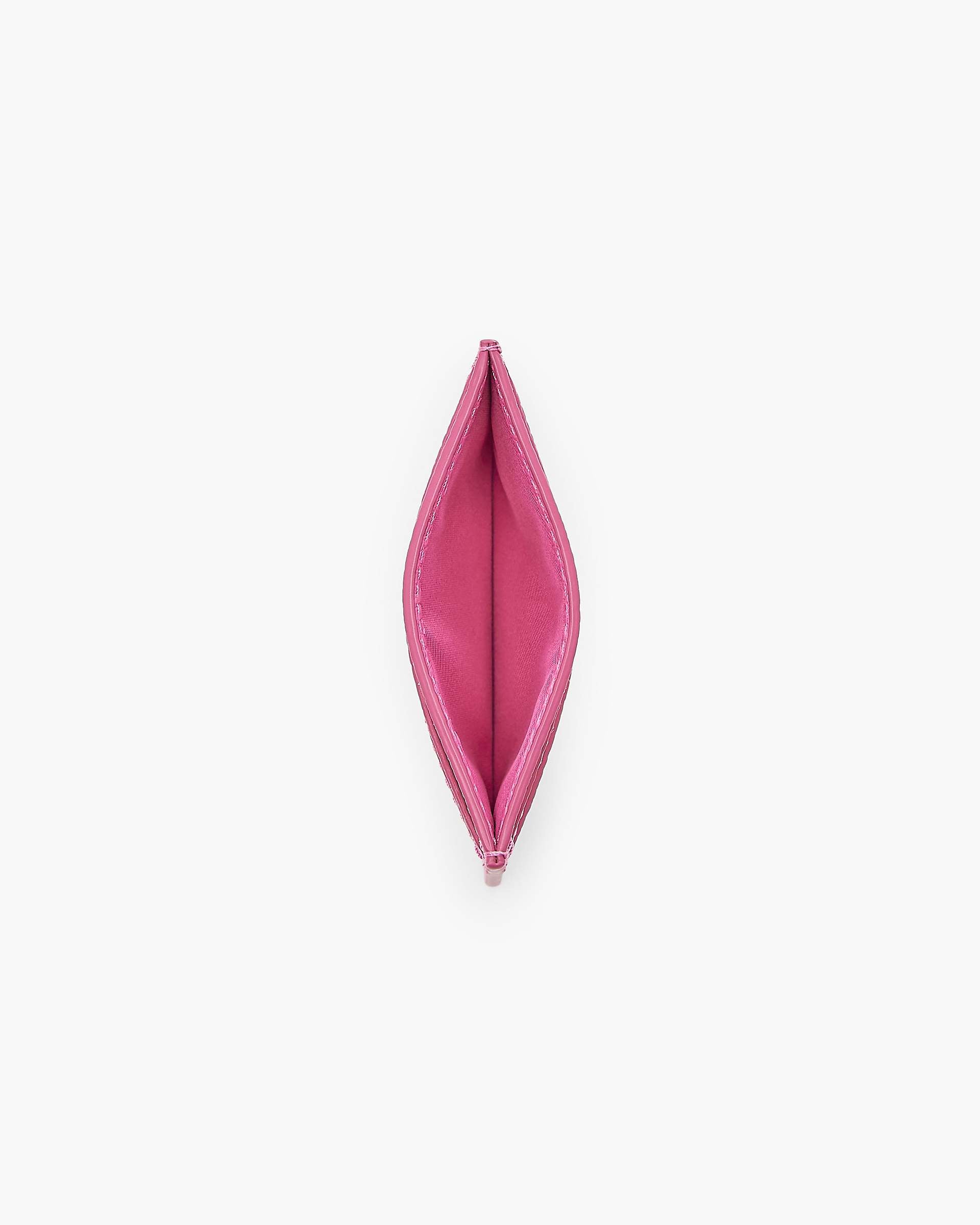 The Leather Card Case - Bow Pink
