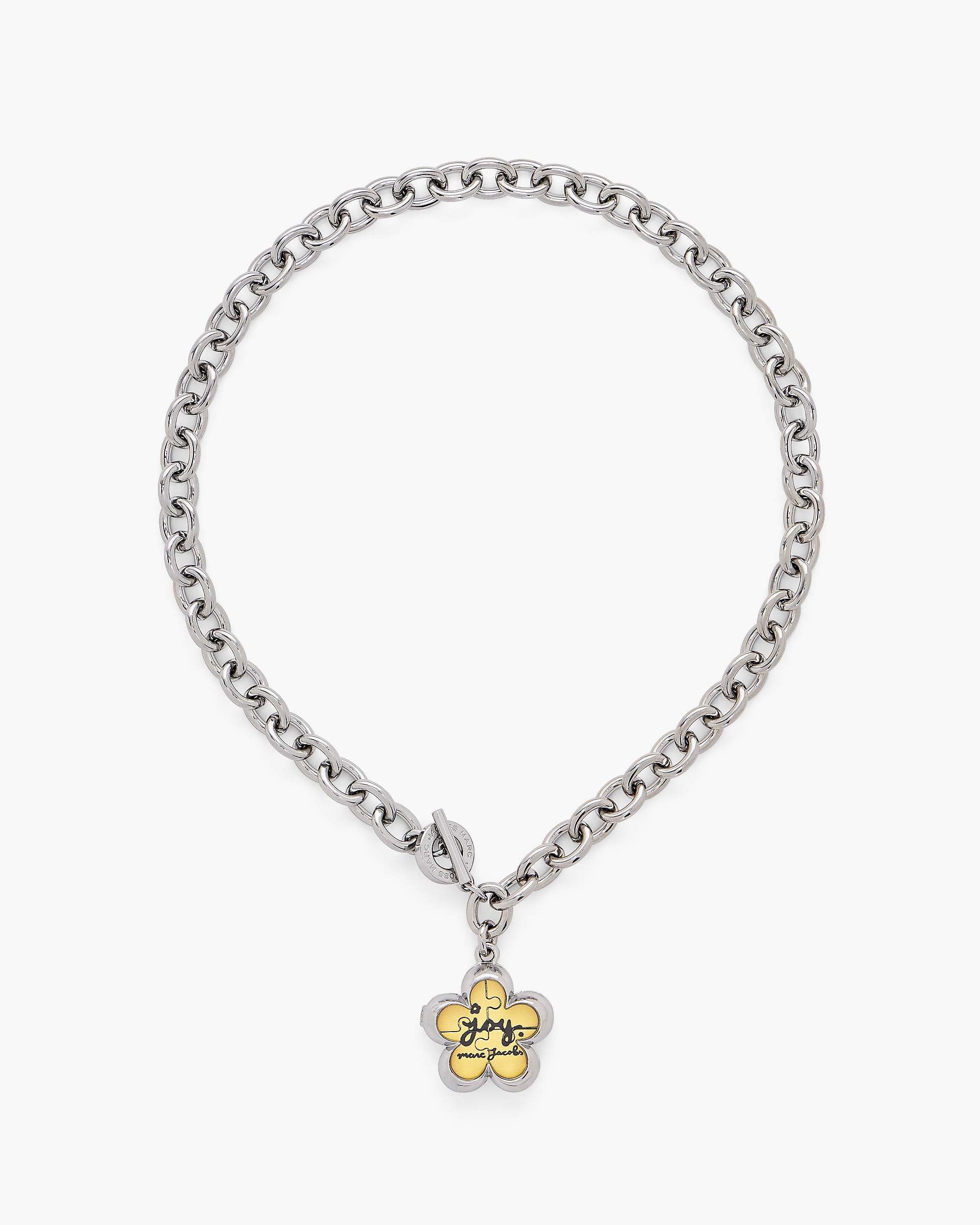 The Daisy Puzzle Necklace - Silver/Multi