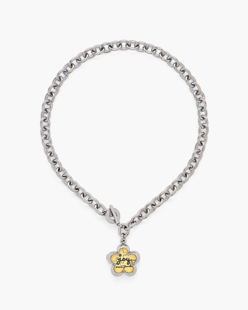The Daisy Puzzle Necklace - Silver/Multi