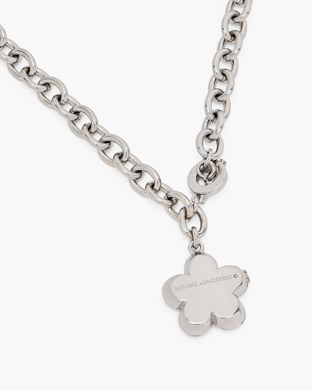 The Daisy Puzzle Necklace - Silver/Multi