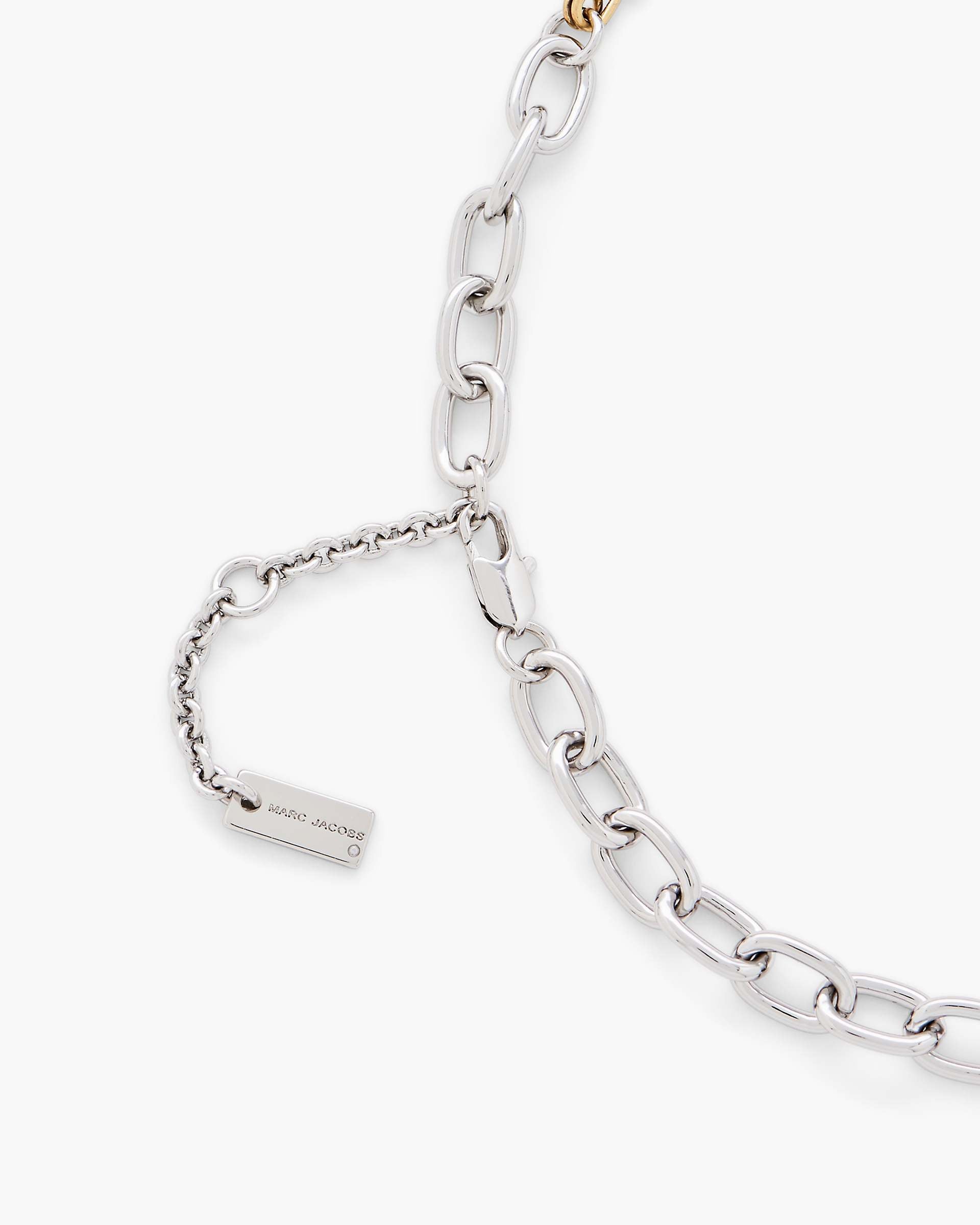 The Grunge Glam Charm Necklace - Gold/Silver