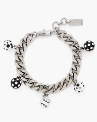 Derrick Adams X Marc Jacobs Dice Charm Bracelet - Silver/Multi
