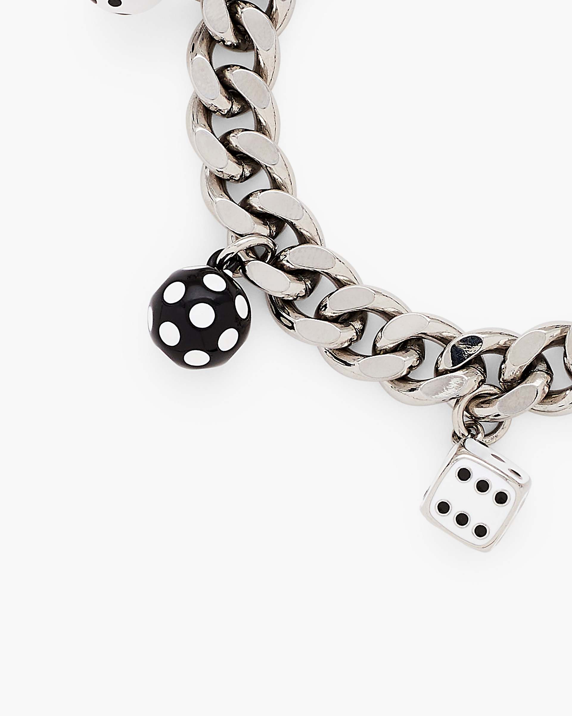 Derrick Adams X Marc Jacobs Dice Charm Bracelet - Silver/Multi