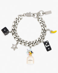 Perfect Charm Bracelet - Silver/Pink Multi