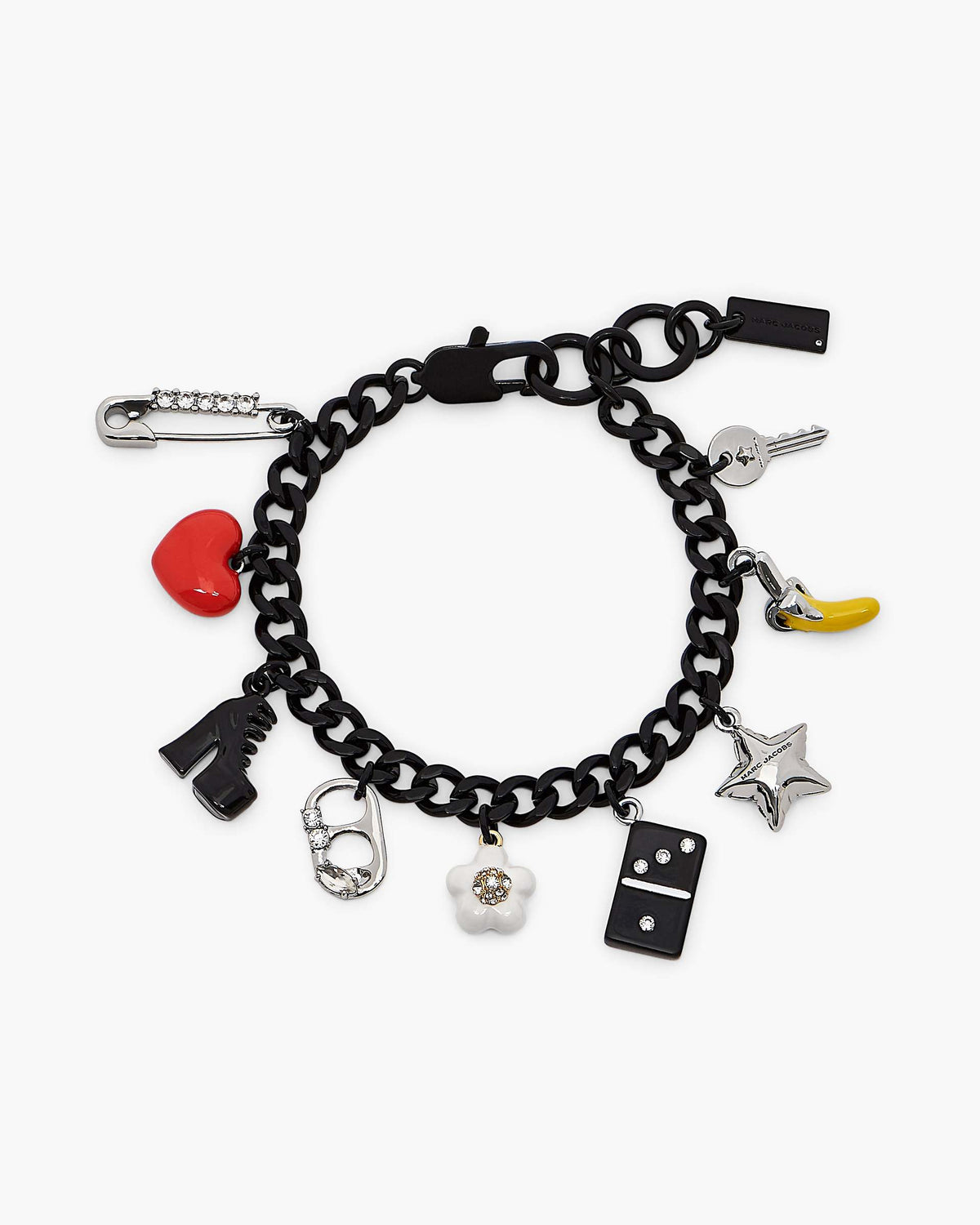 The Collector Charm Bracelet - Black Multi