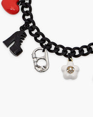The Collector Charm Bracelet - Black Multi