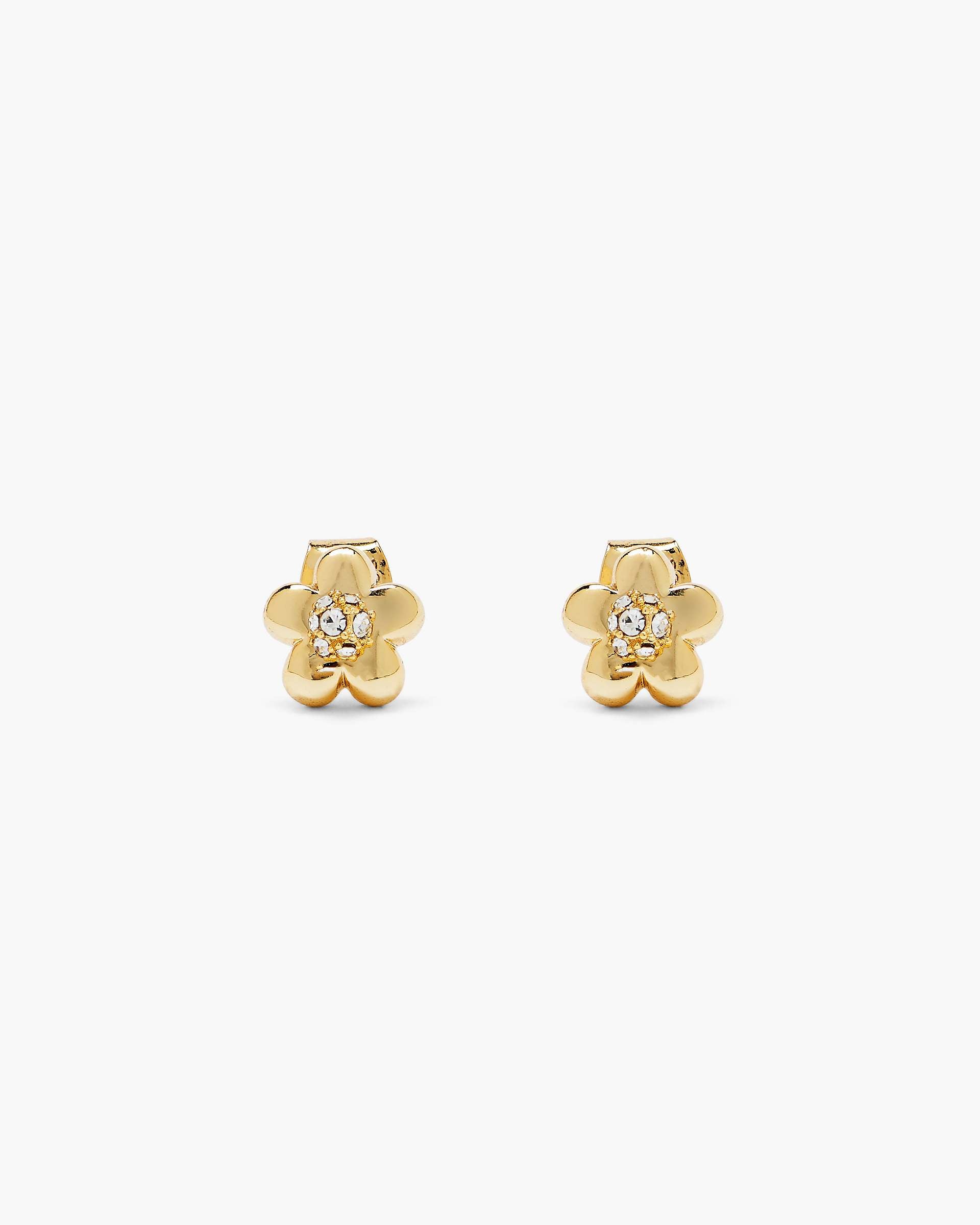 The Daisy Earrings - Gold/Crystal