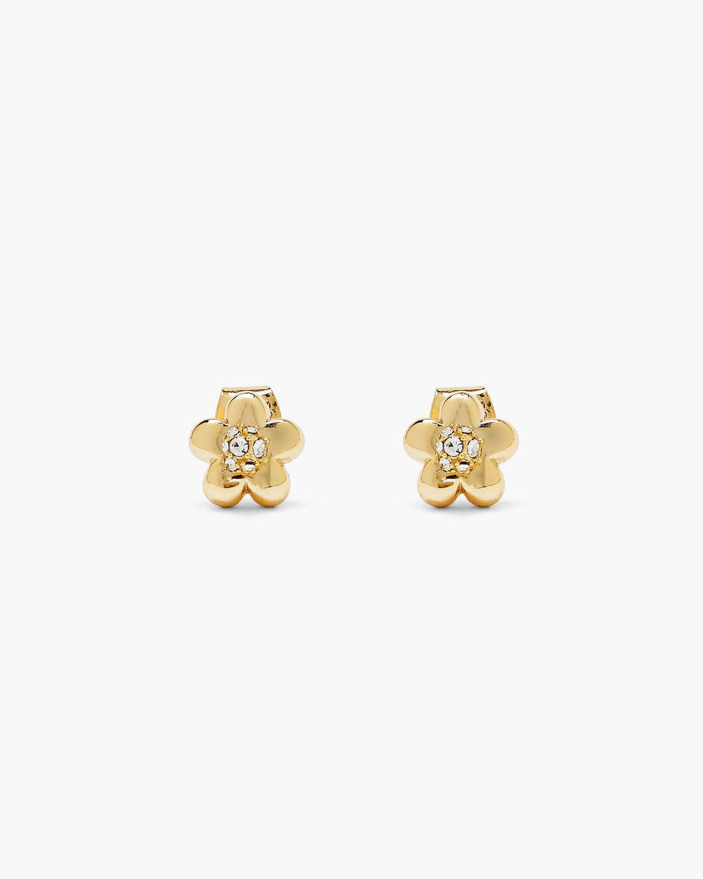 The Daisy Earrings - Gold/Crystal