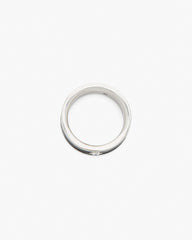 The Marc Jacobs Enamel Ring - Silver/Black