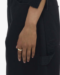 The Marc Jacobs Enamel Ring - Gold/Cream