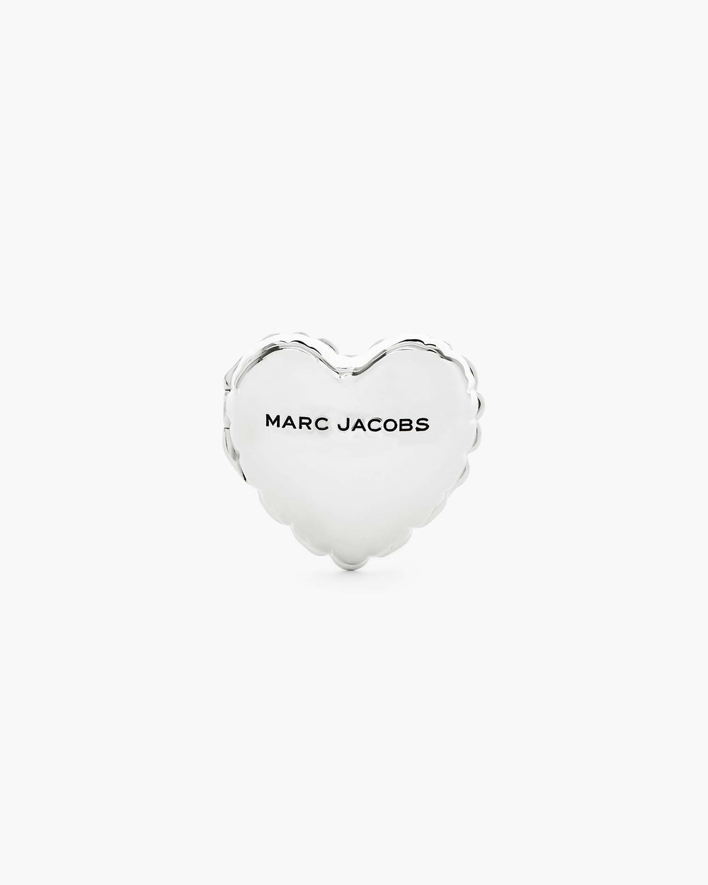 The Heart Balloon Locket Ring - Light Antique Silver