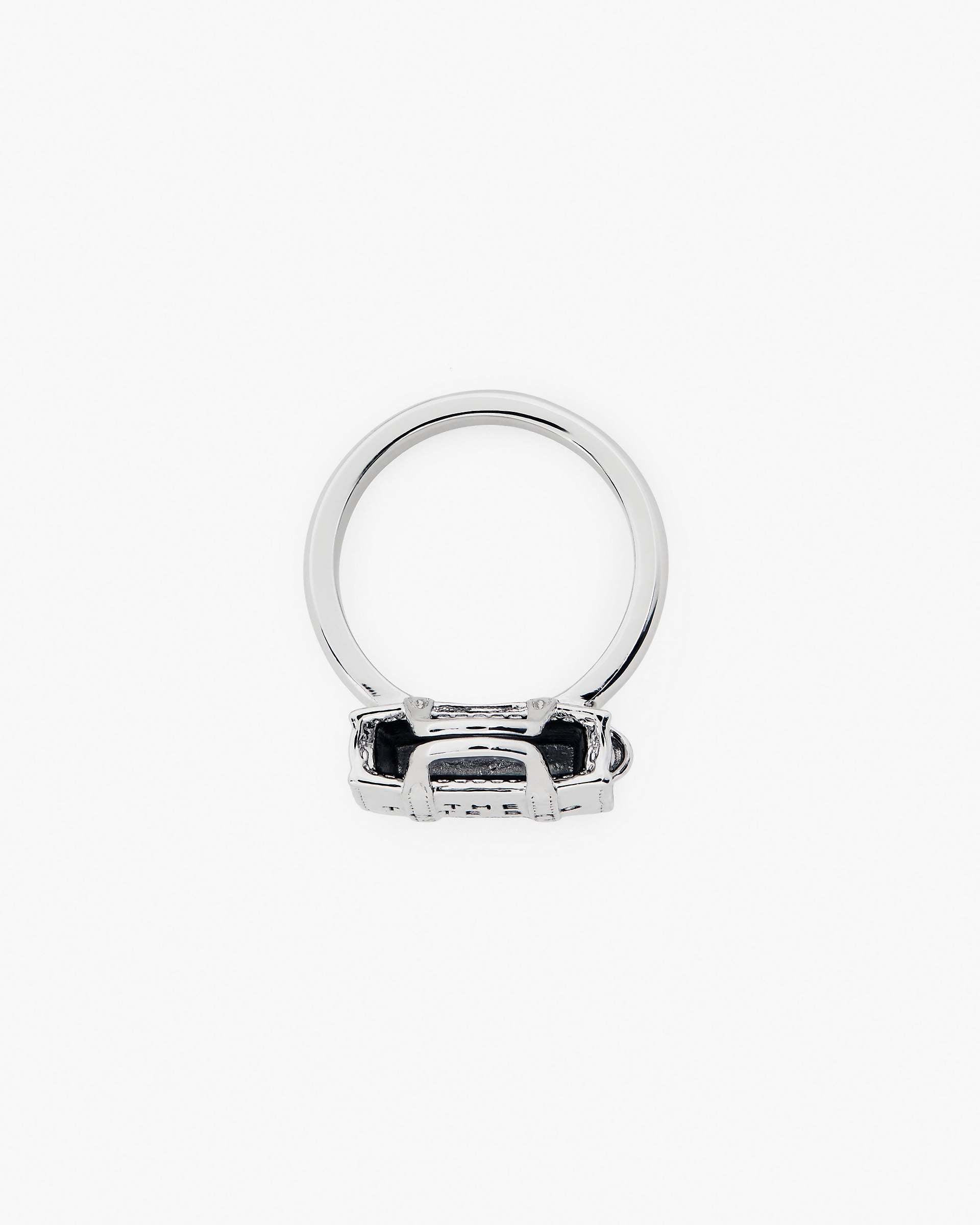 The Tote Bag Ring - Light Antique Silver
