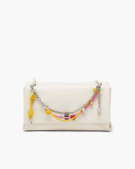 The Mini Icon Chain Bag Charm - Bow Pink Multi