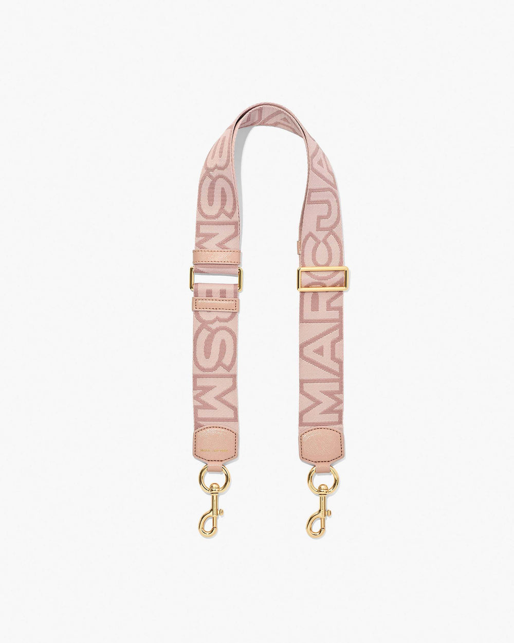 The Outline Logo Webbing Strap - Rose Multi