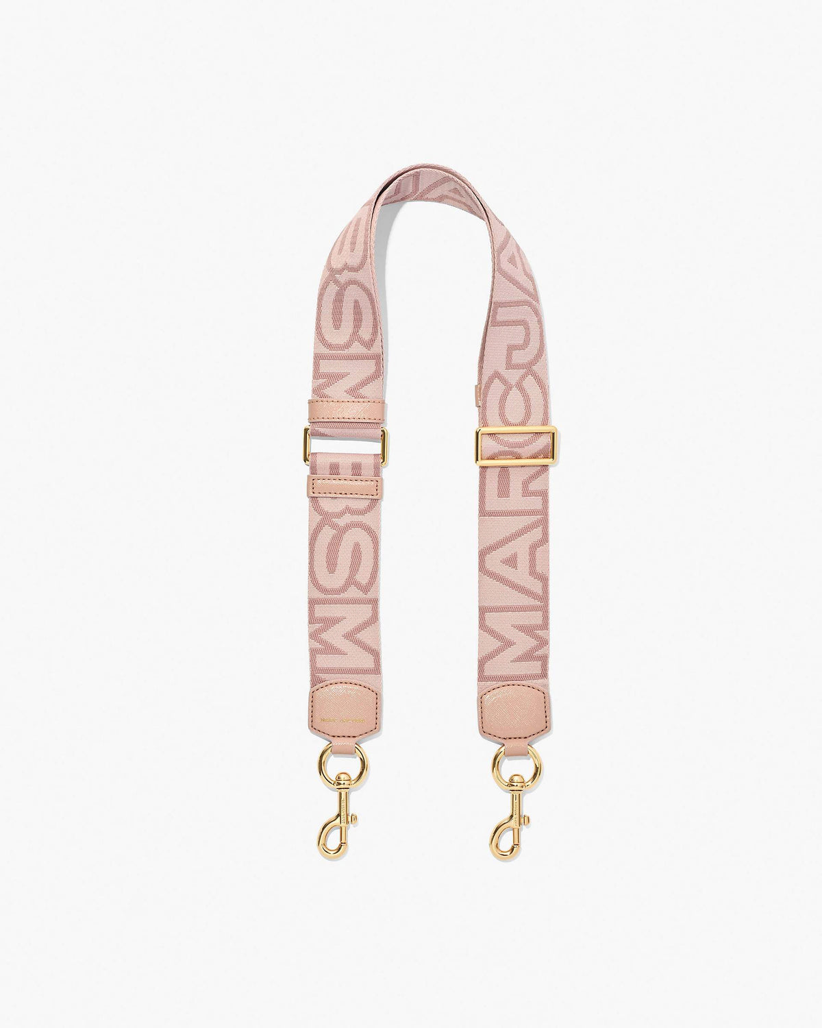 The Outline Logo Webbing Strap - Rose Multi