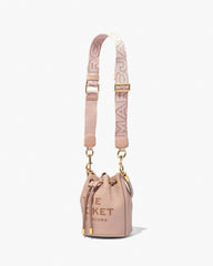 The Outline Logo Webbing Strap - Rose Multi