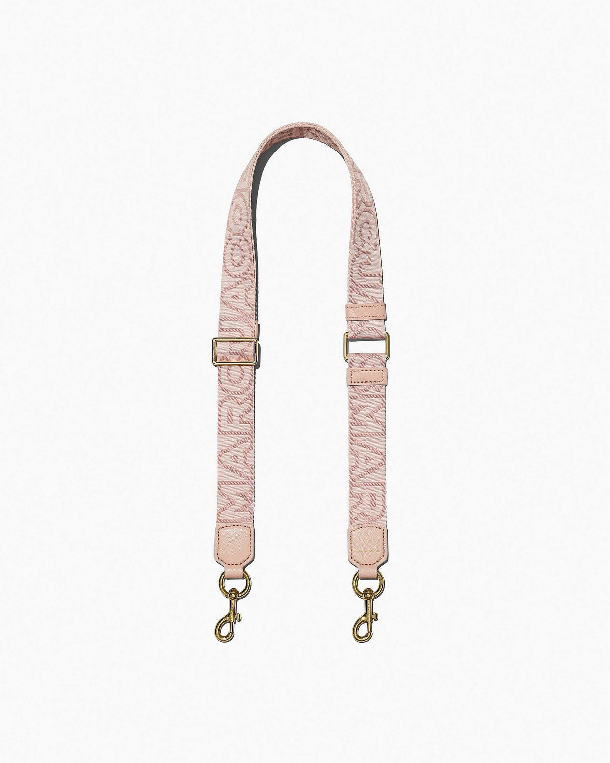 The Thin Outline Logo Webbing Strap - Rose Multi