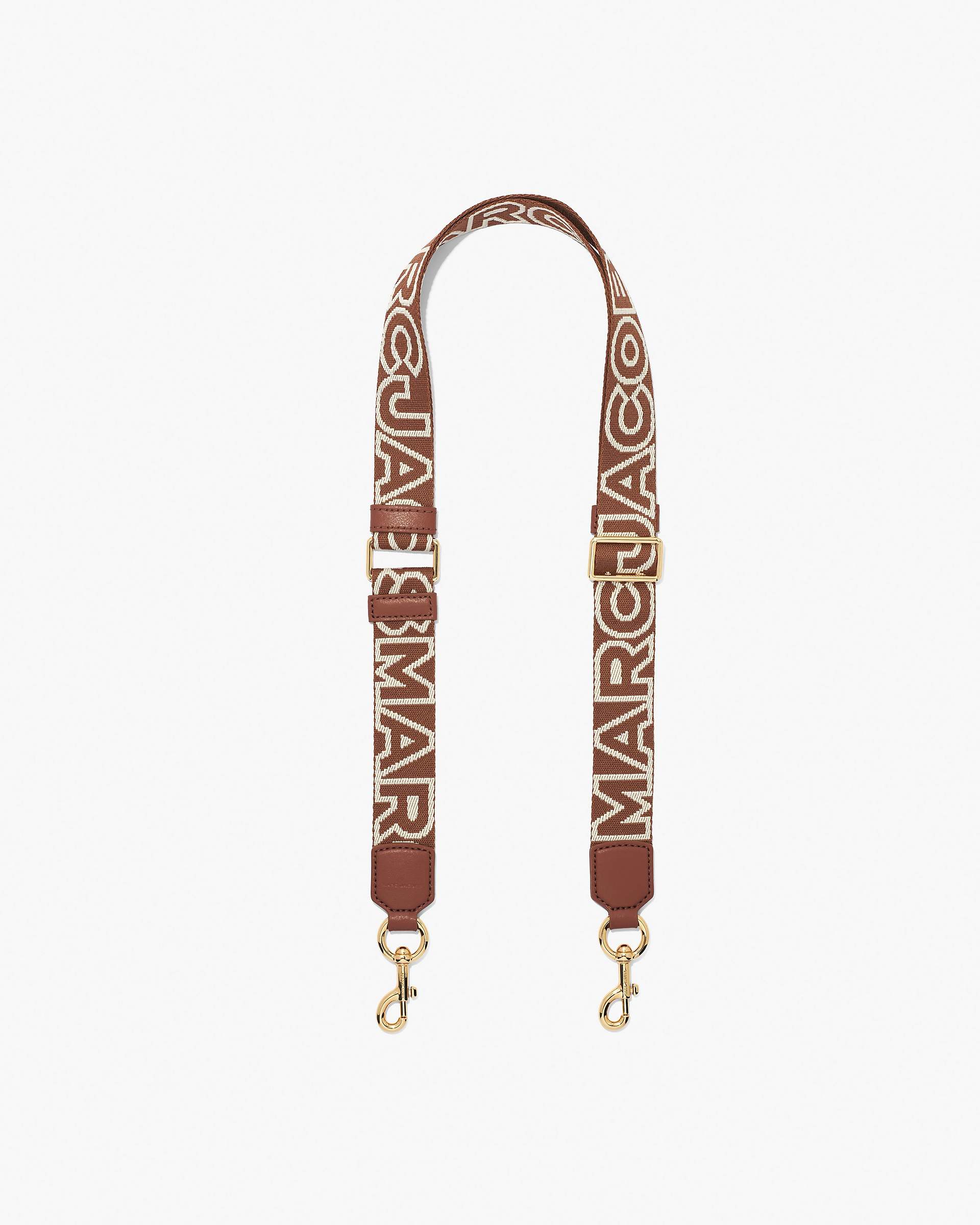 The Thin Outline Logo Webbing Strap - Argan Oil Multi
