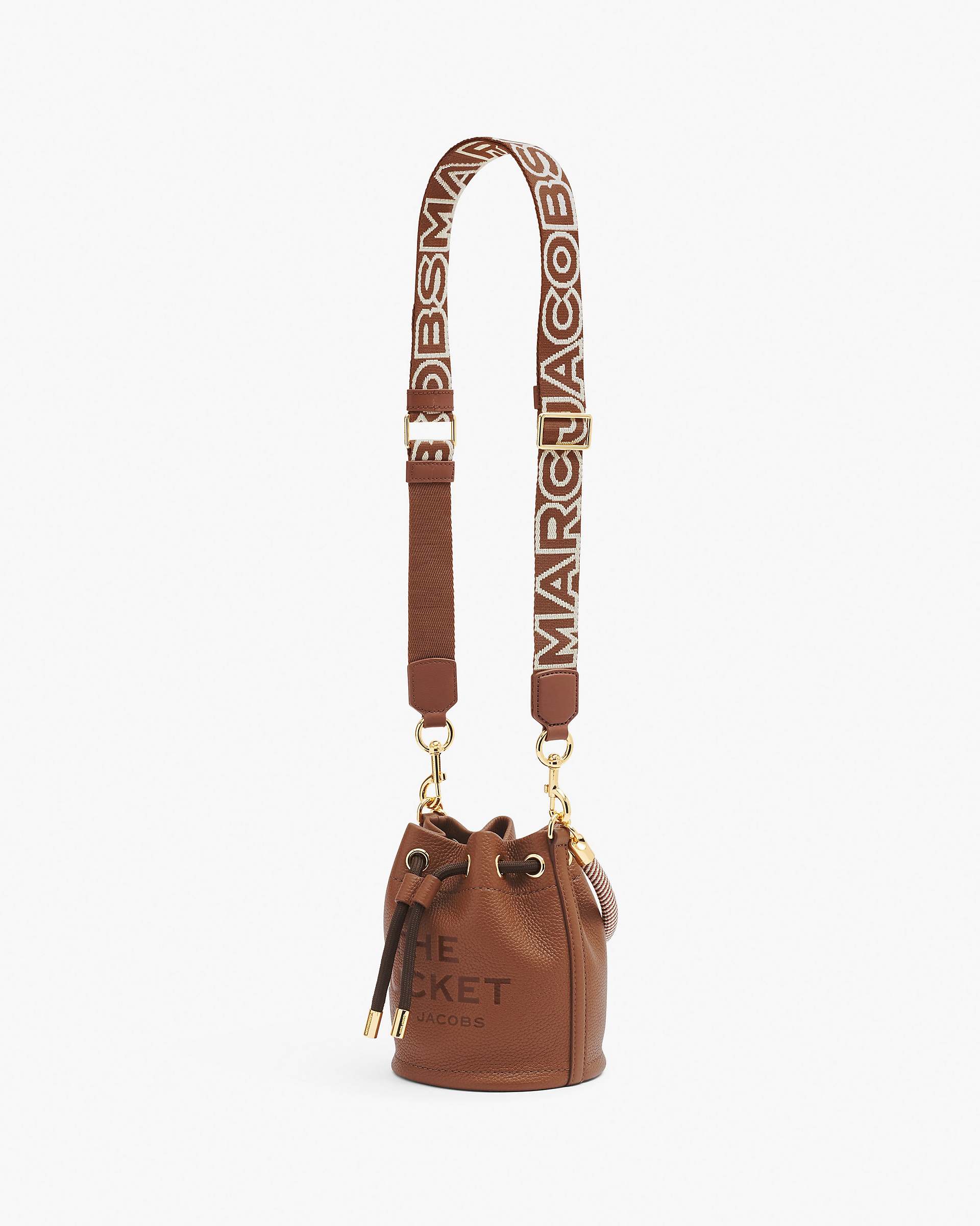 The Thin Outline Logo Webbing Strap - Argan Oil Multi