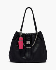 The Lipstick Case Bag Charm - Raspberry Pink