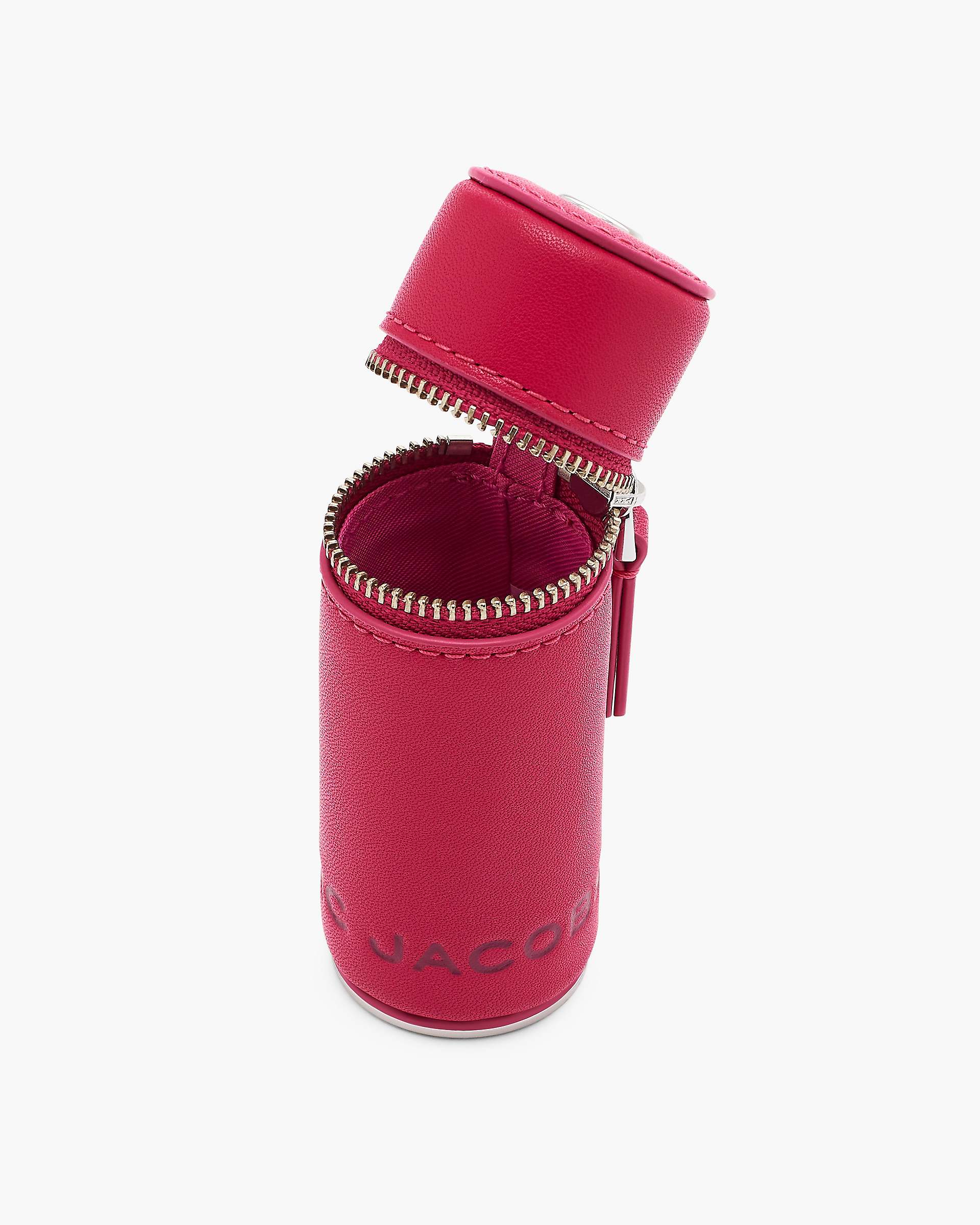 The Lipstick Case Bag Charm - Raspberry Pink