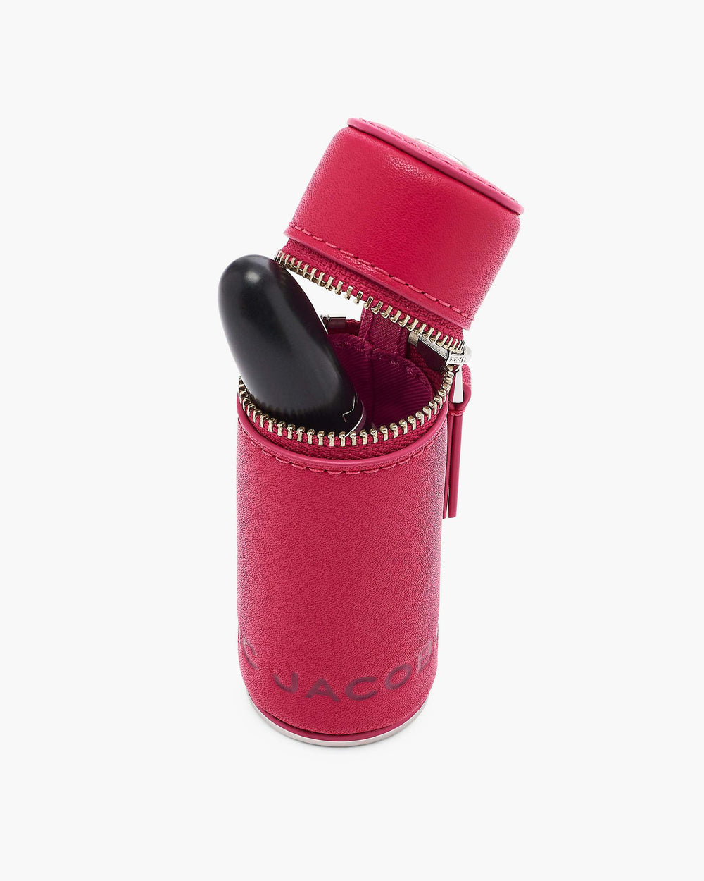 The Lipstick Case Bag Charm - Raspberry Pink