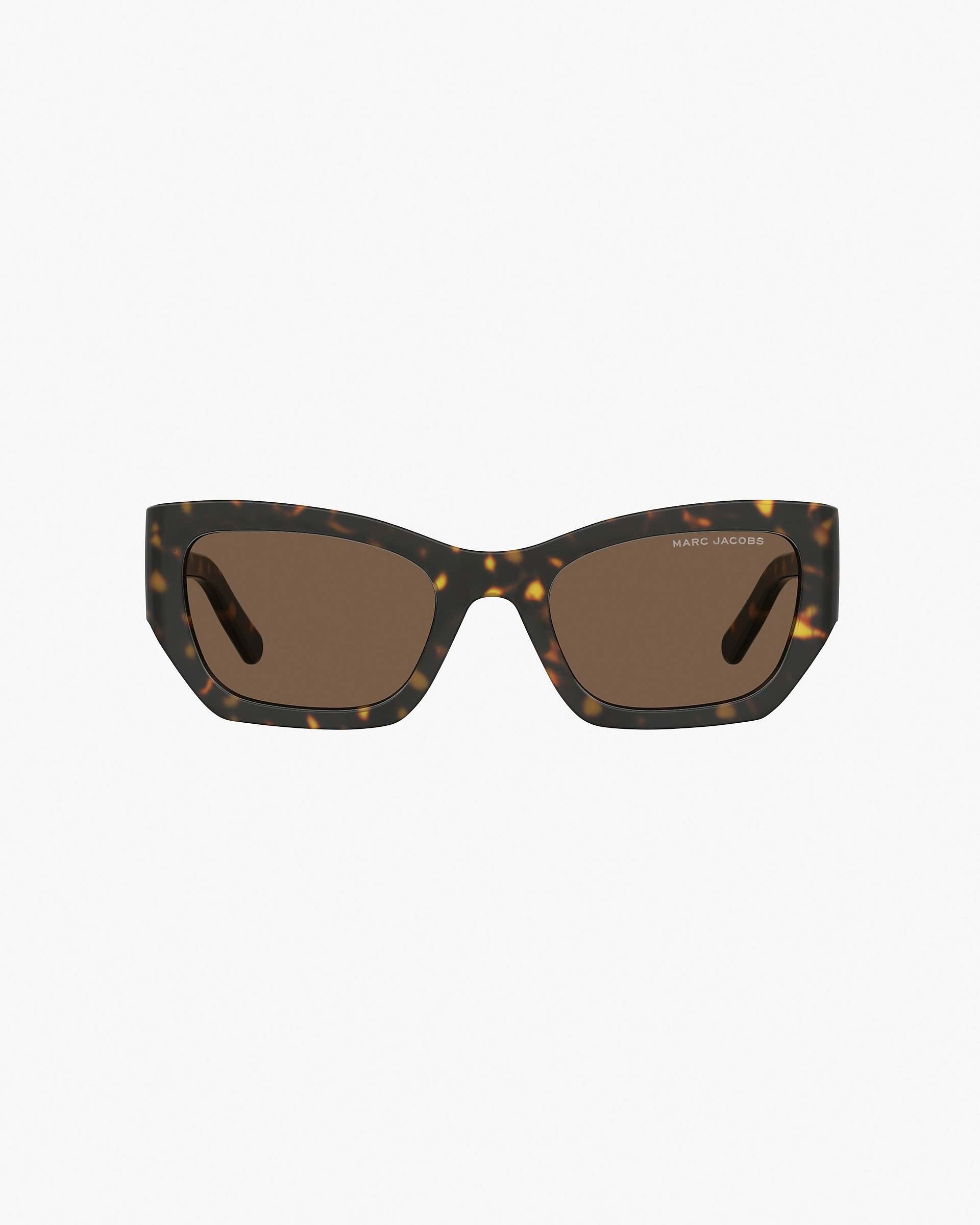 The J Marc Square Cat Eye Sunglasses - Havana