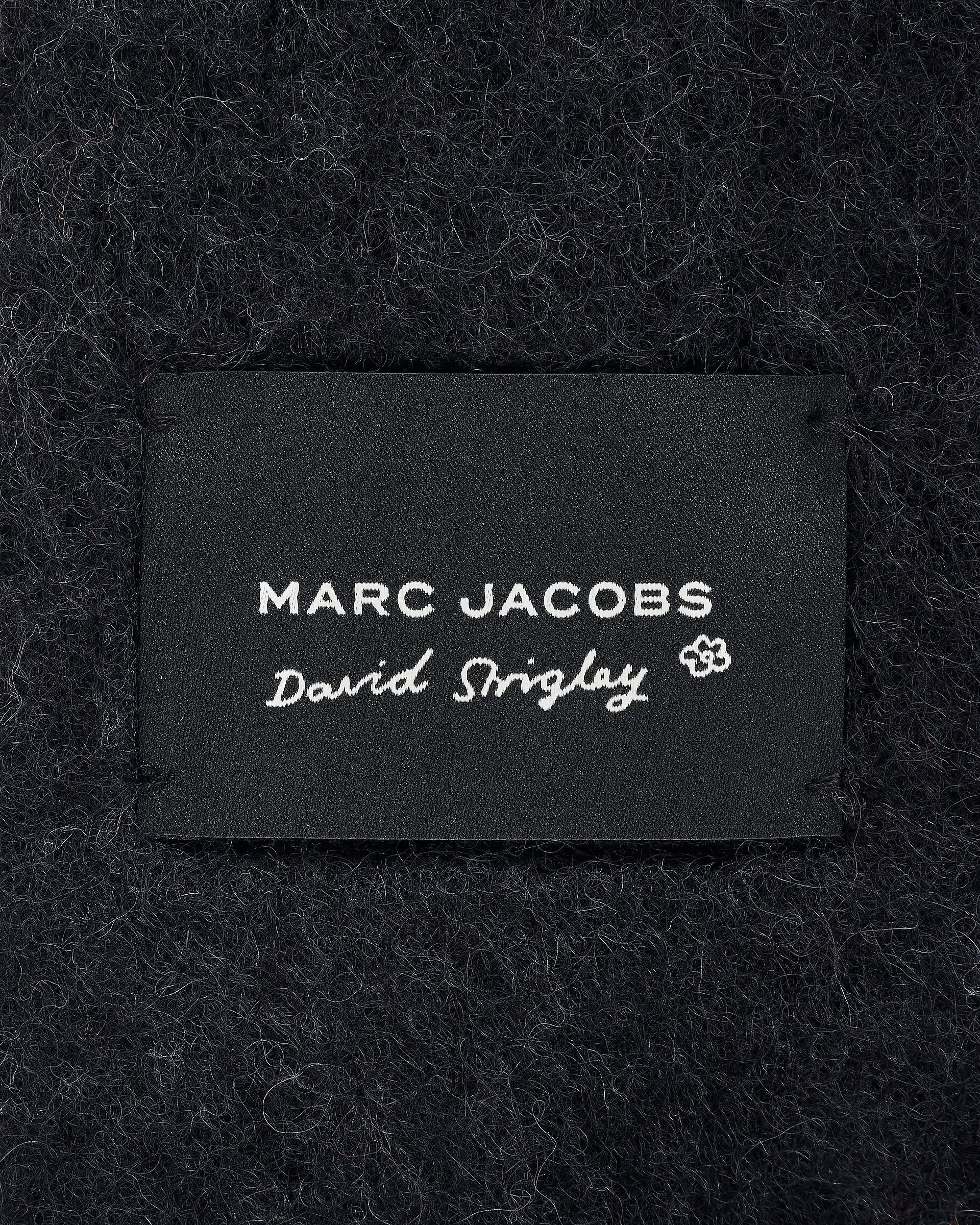 David Shrigley X Marc Jacobs It's Ok Wool Scarf - Black Multi