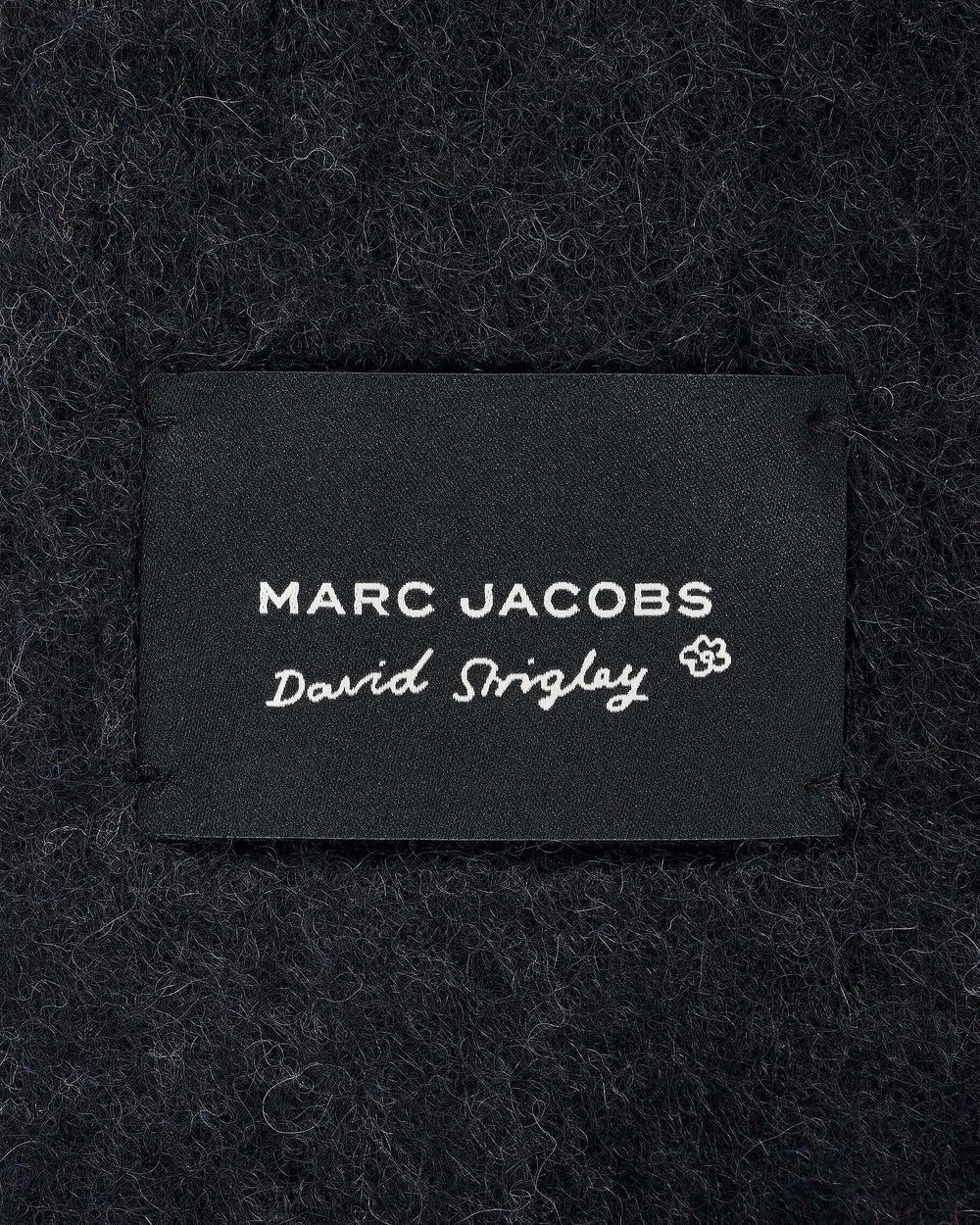 David Shrigley X Marc Jacobs It's Ok Wool Scarf - Black Multi