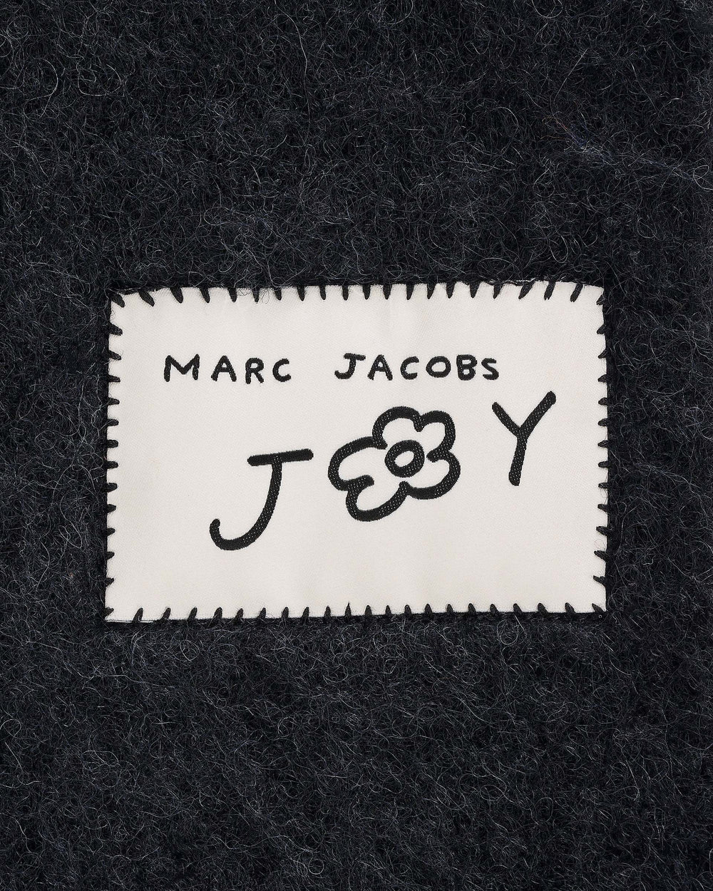 David Shrigley X Marc Jacobs It's Ok Wool Scarf - Black Multi