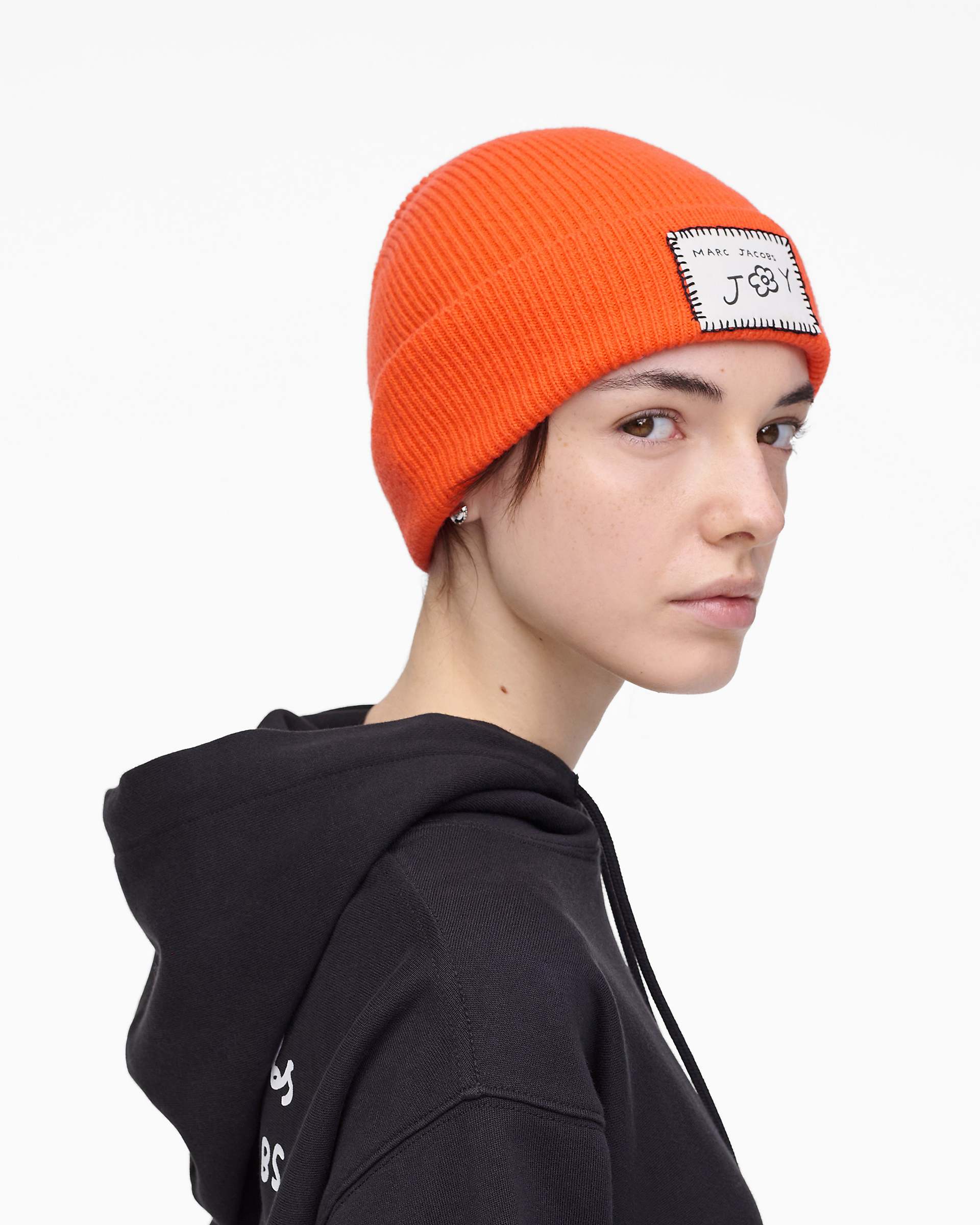 David Shrigley X Marc Jacobs Joy Beanie - Orange Multi