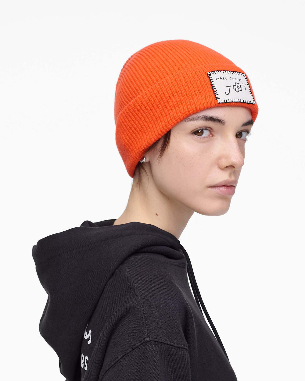 David Shrigley X Marc Jacobs Joy Beanie - Orange Multi