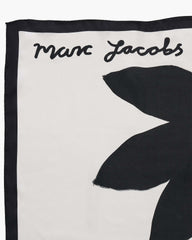 David Shrigley X Marc Jacobs It's Ok Silk Scarf - White Multi