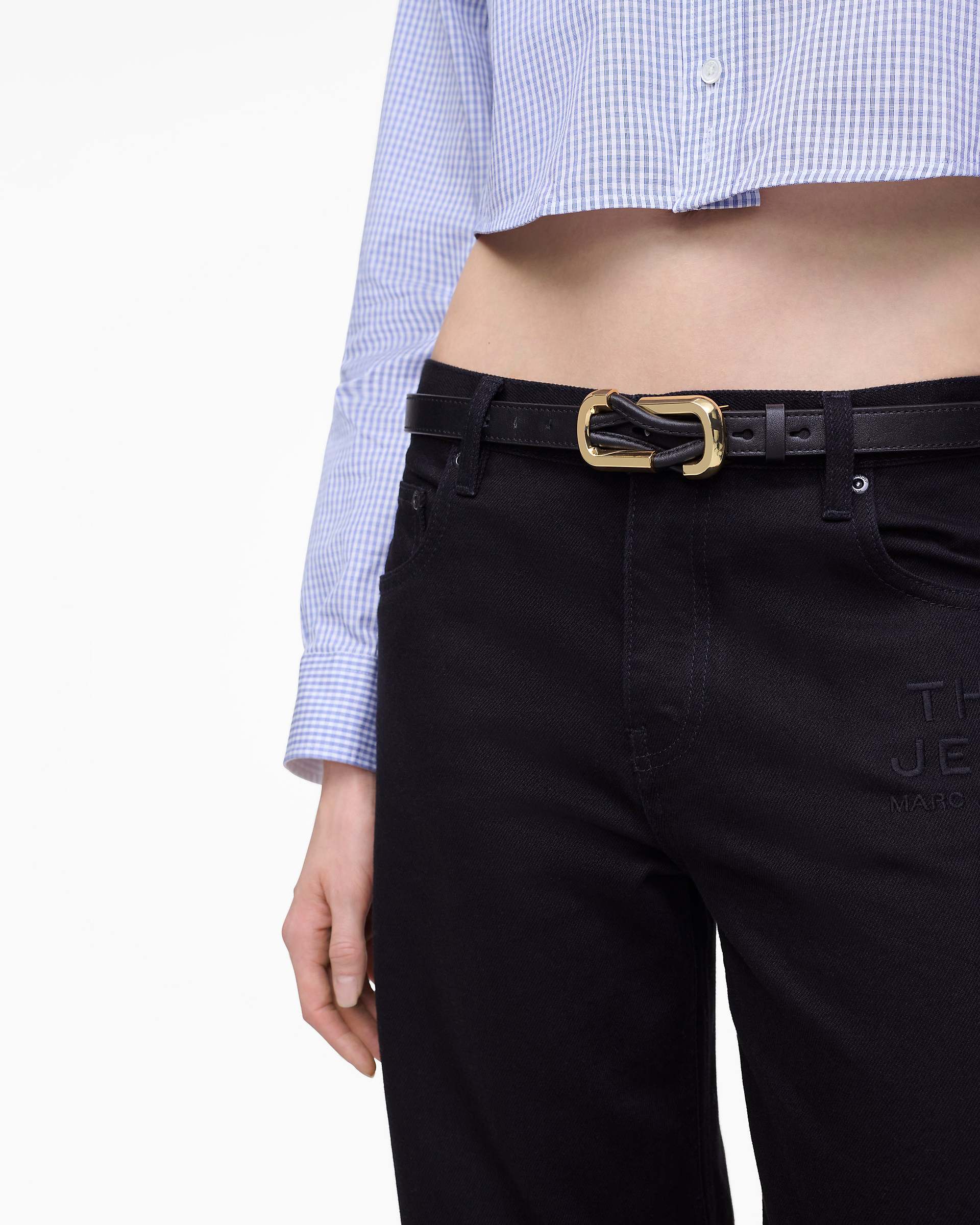 The Dual Belt - Black/Gold
