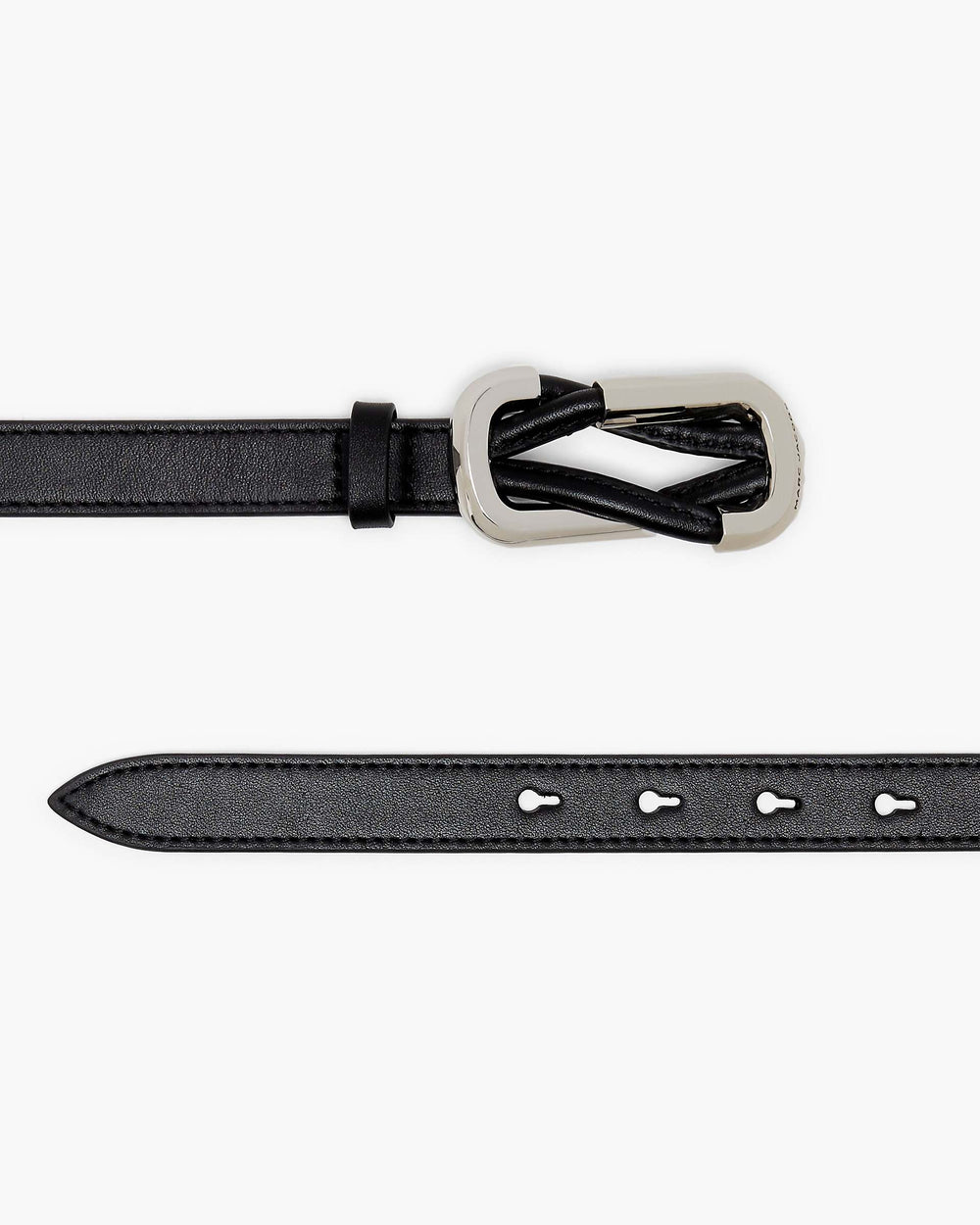 The Dual Belt - Black/Silver