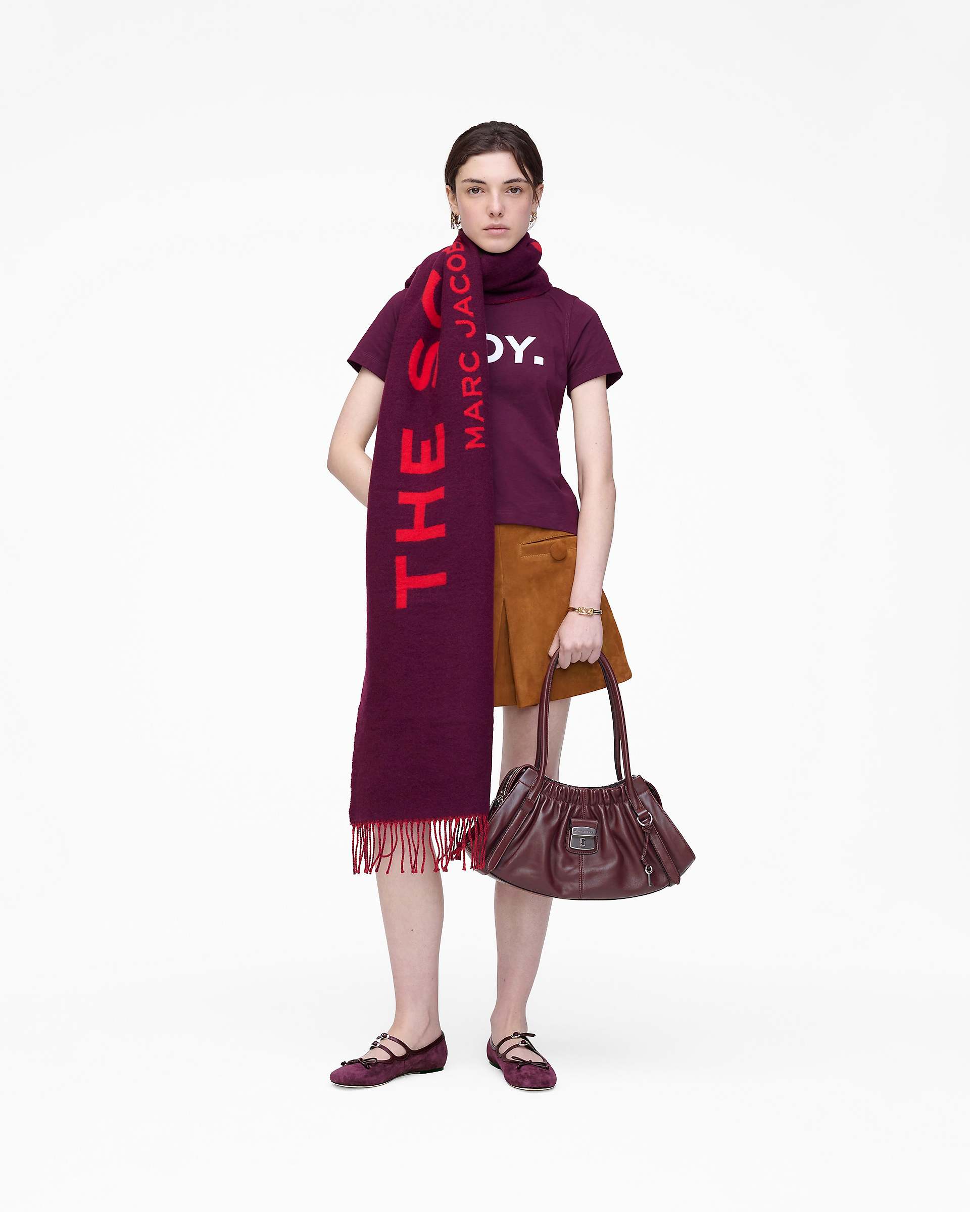 The Scarf - Dark Plum
