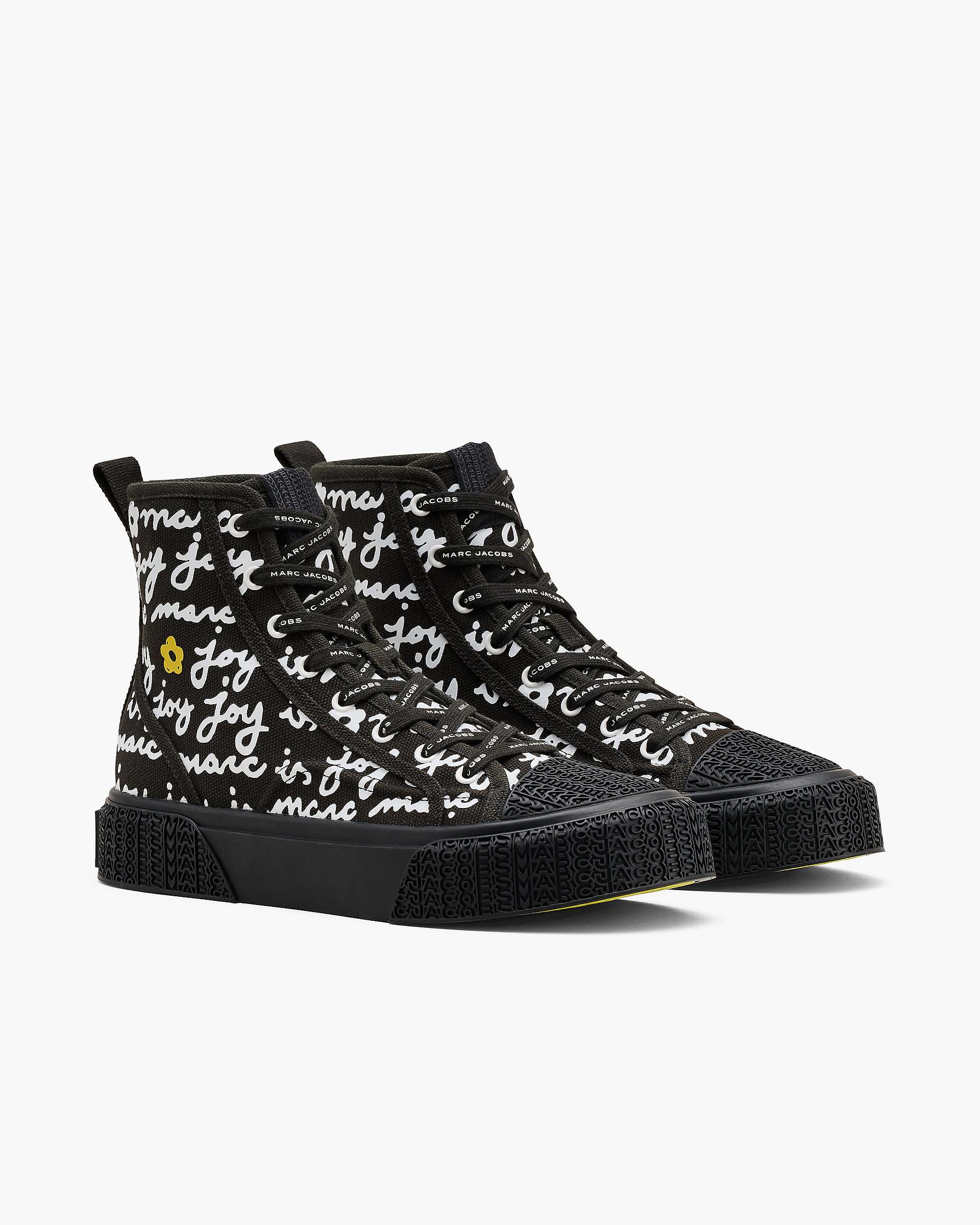 The Marc Is Joy Canvas Sneaker - Black Multi