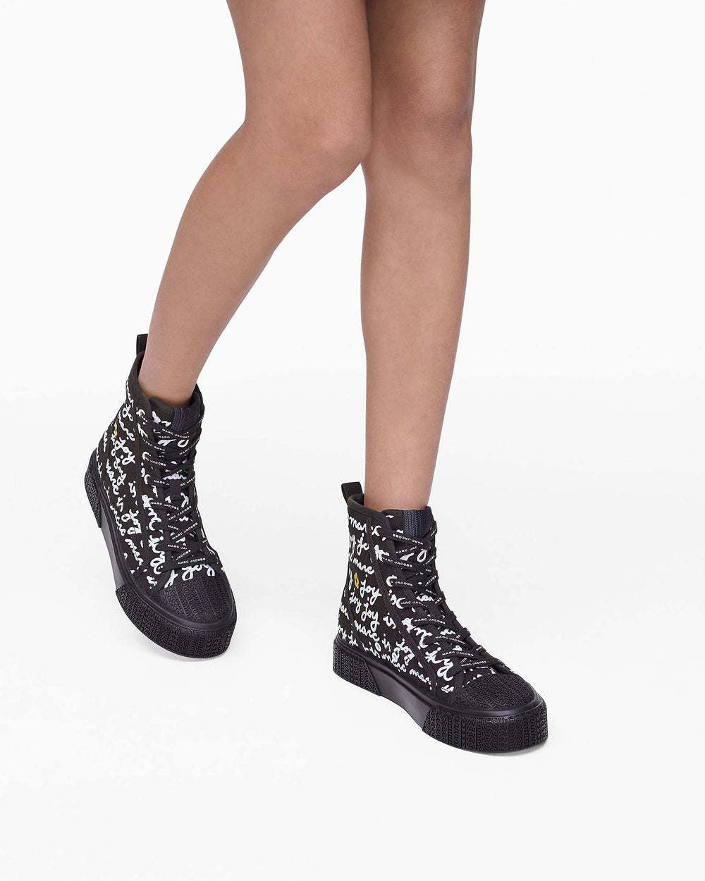 The Marc Is Joy Canvas Sneaker - Black Multi