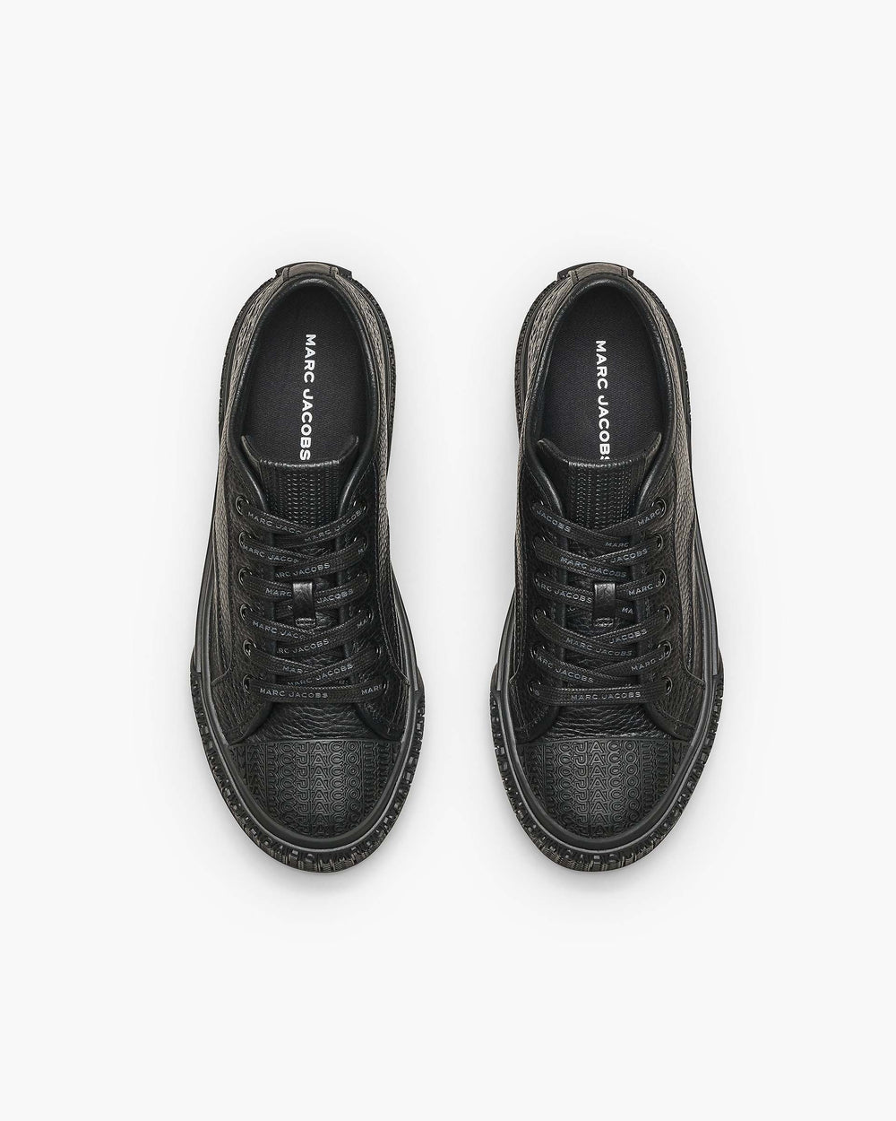 The Leather Sneaker - Black