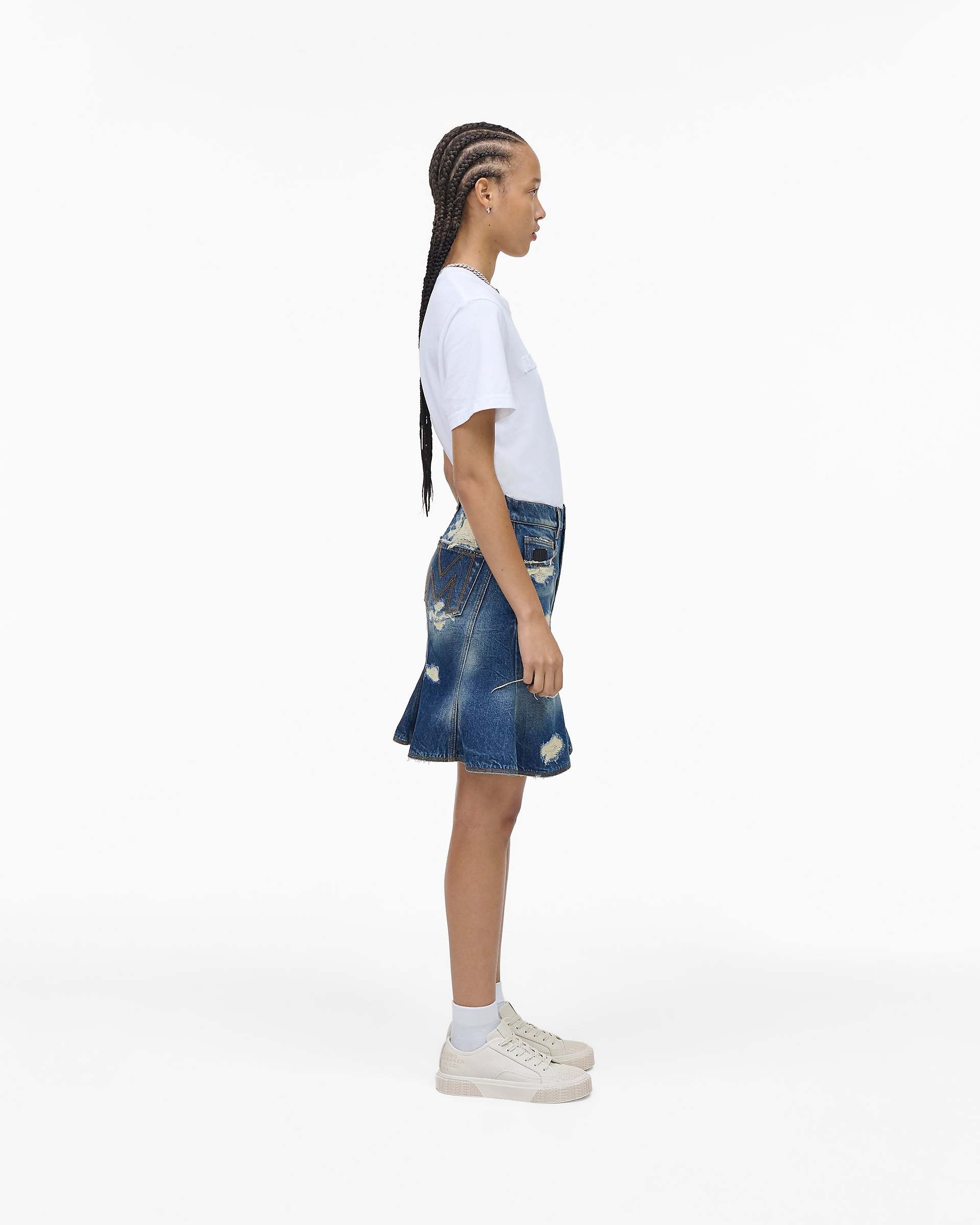 The Leather Sneaker - Cotton White