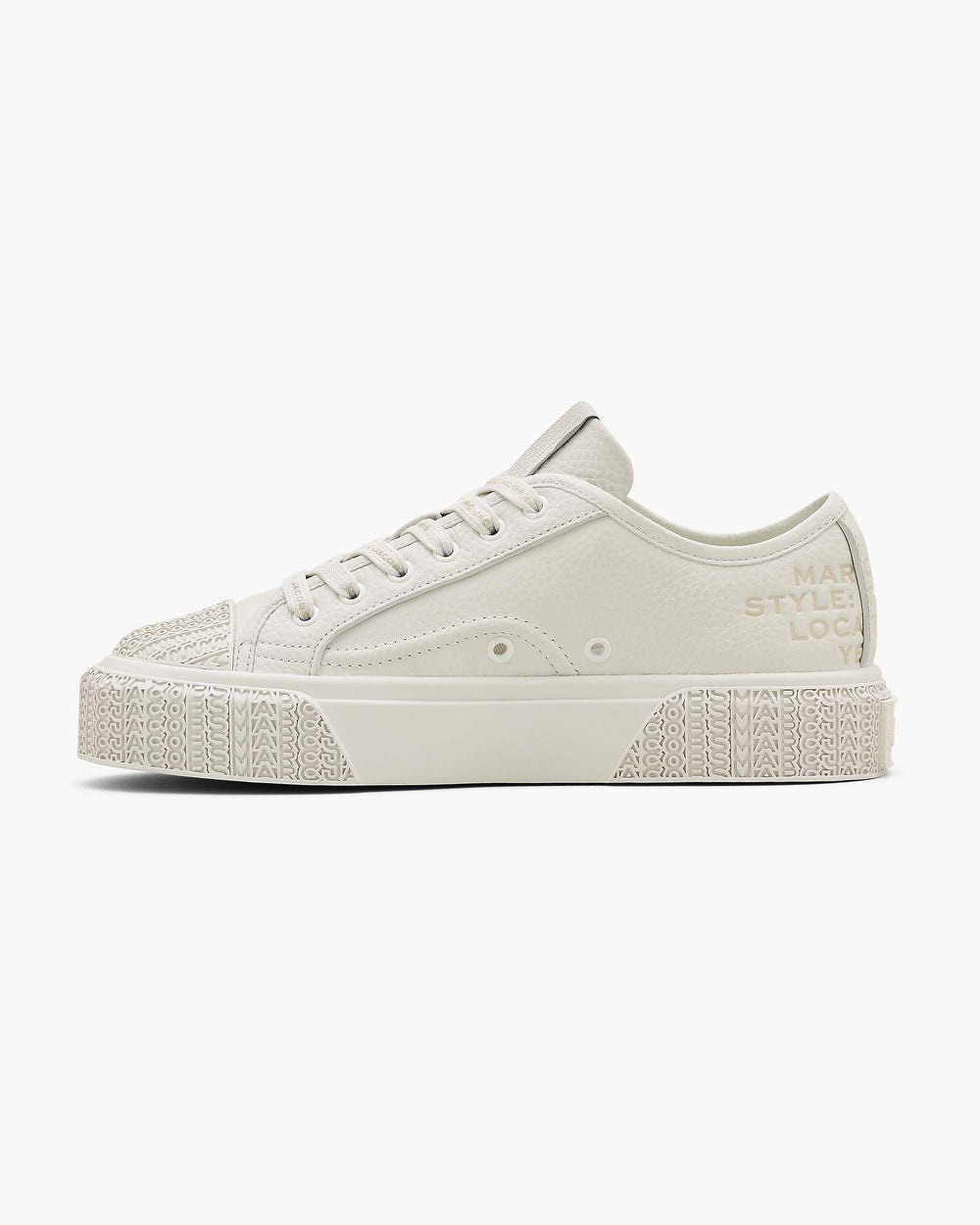 The Leather Sneaker - Cotton White