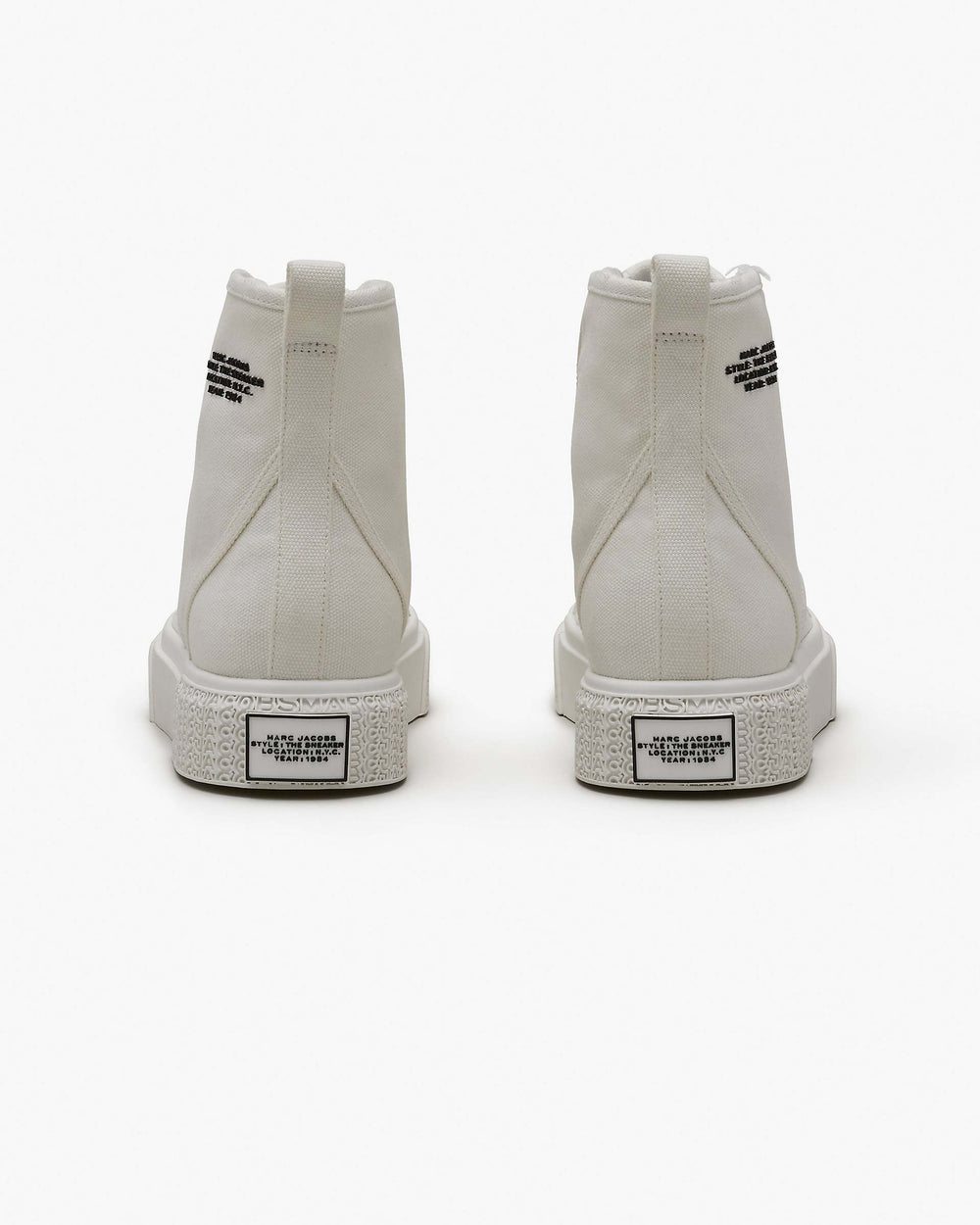 The High Top Sneaker - White|White