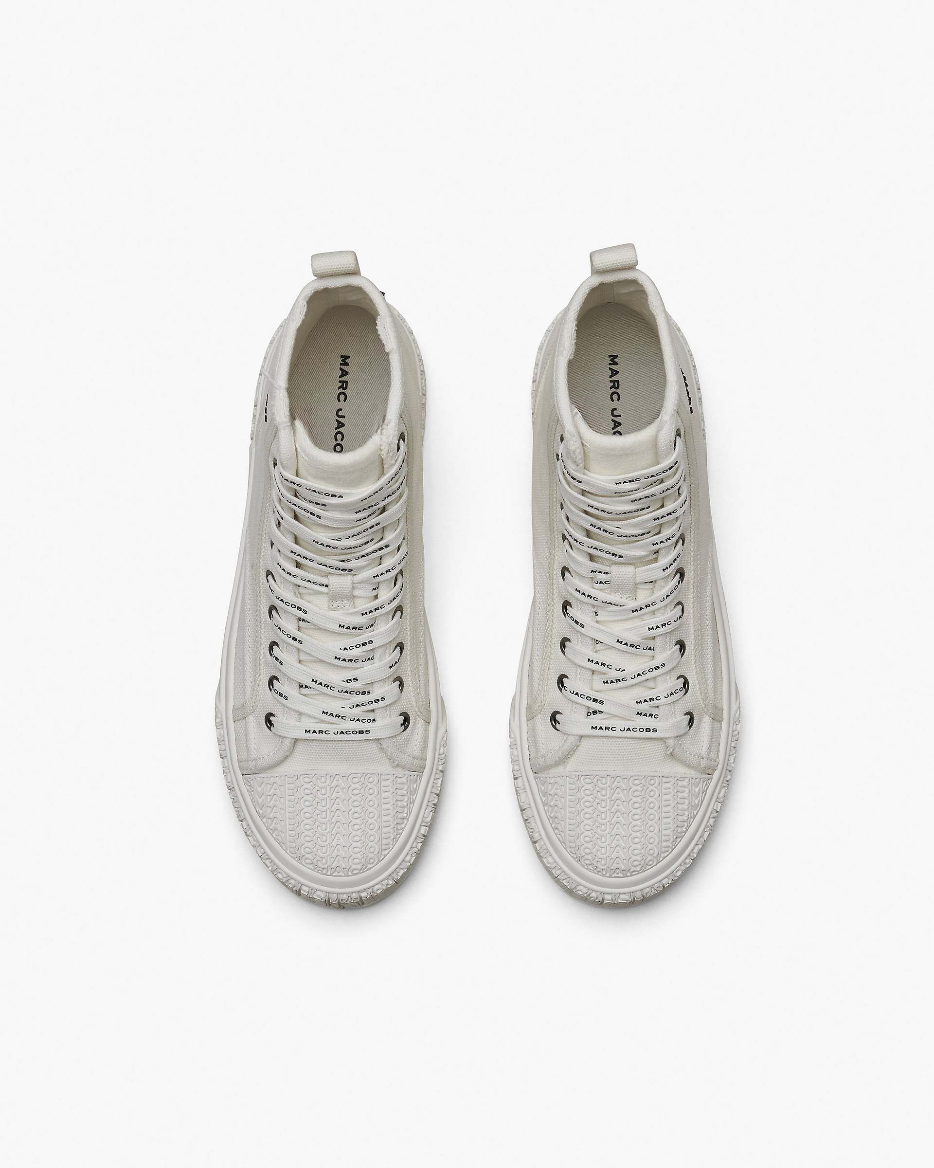 The High Top Sneaker - White|White