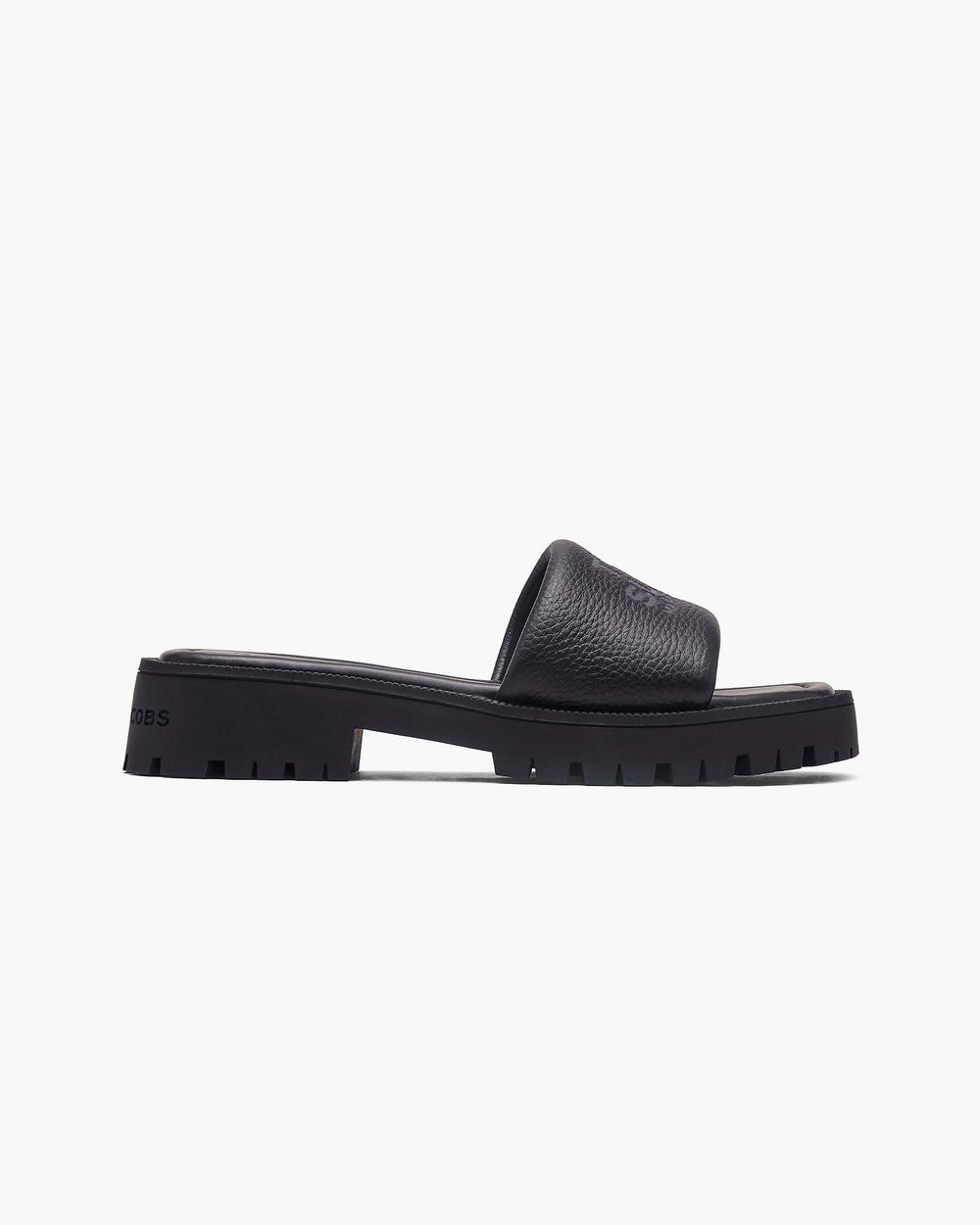 The Lug Sole Slide - Black